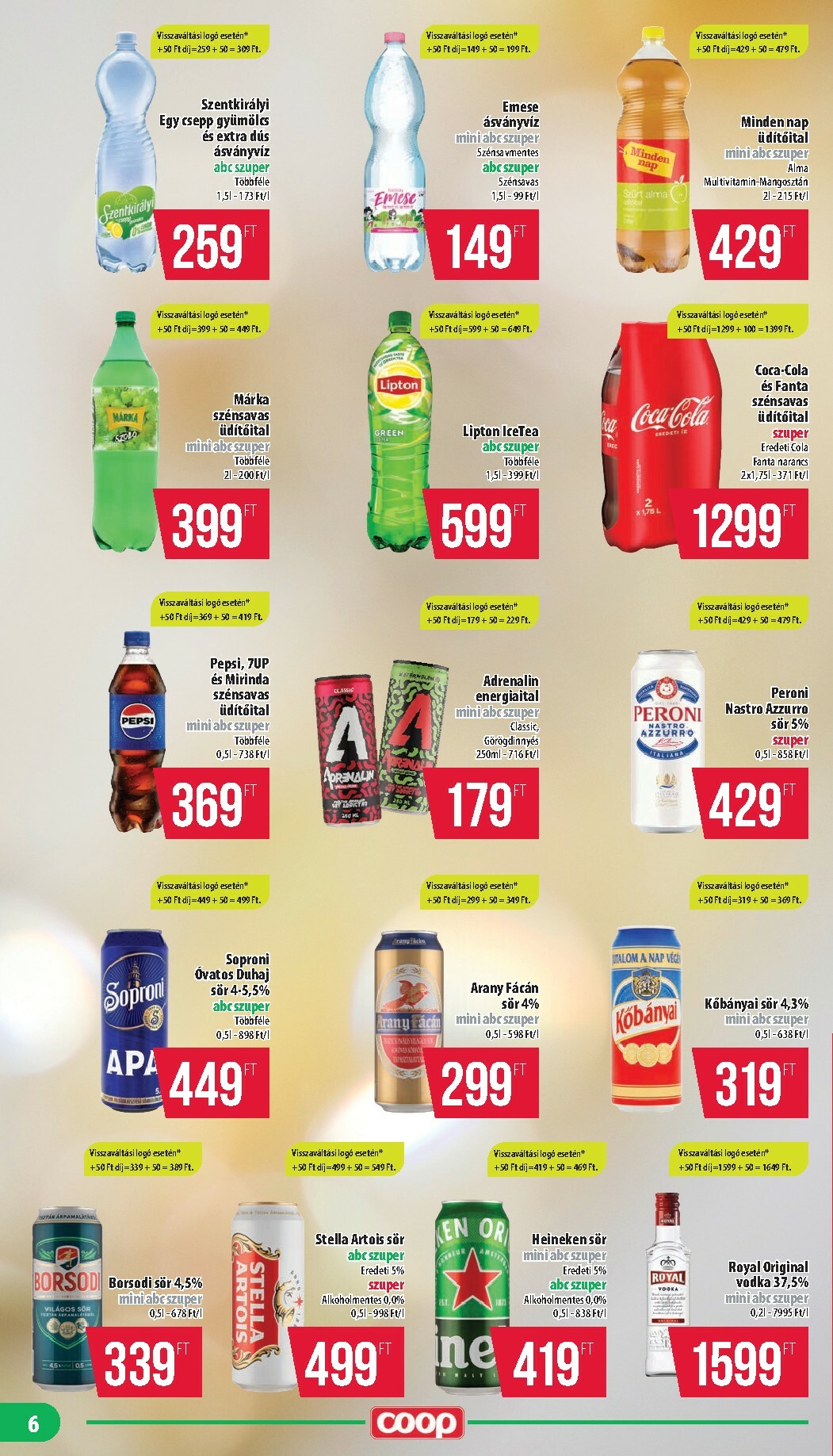 coop - Coop - Mecsek akciós újság, érvényes 10.24. - 10.29. - page: 6
