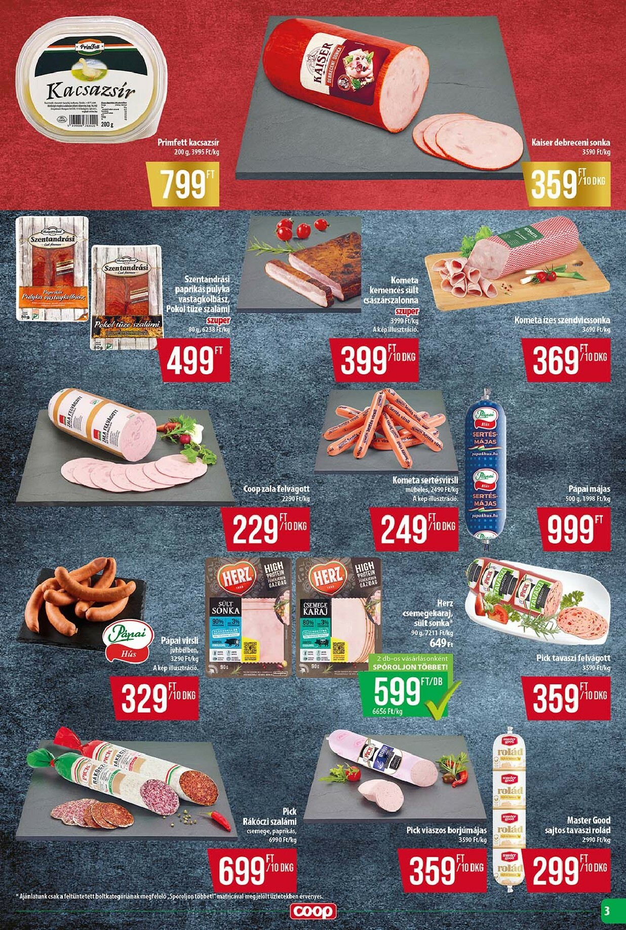 coop - Coop - Tisza - Abc-Szuper akciós újság, érvényes 10.24. - 10.29. - page: 3