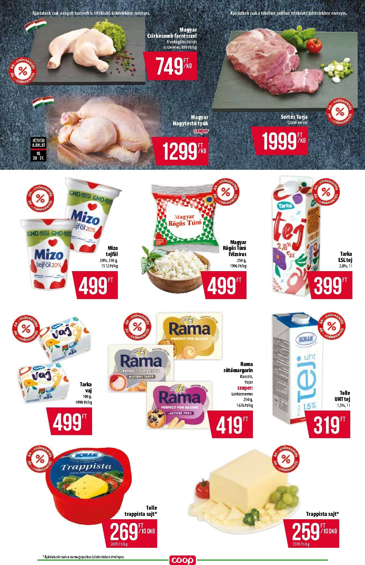 coop - Coop - Alföld Abc-Szuper akciós újság, érvényes 10.30. - 11.05. - page: 4