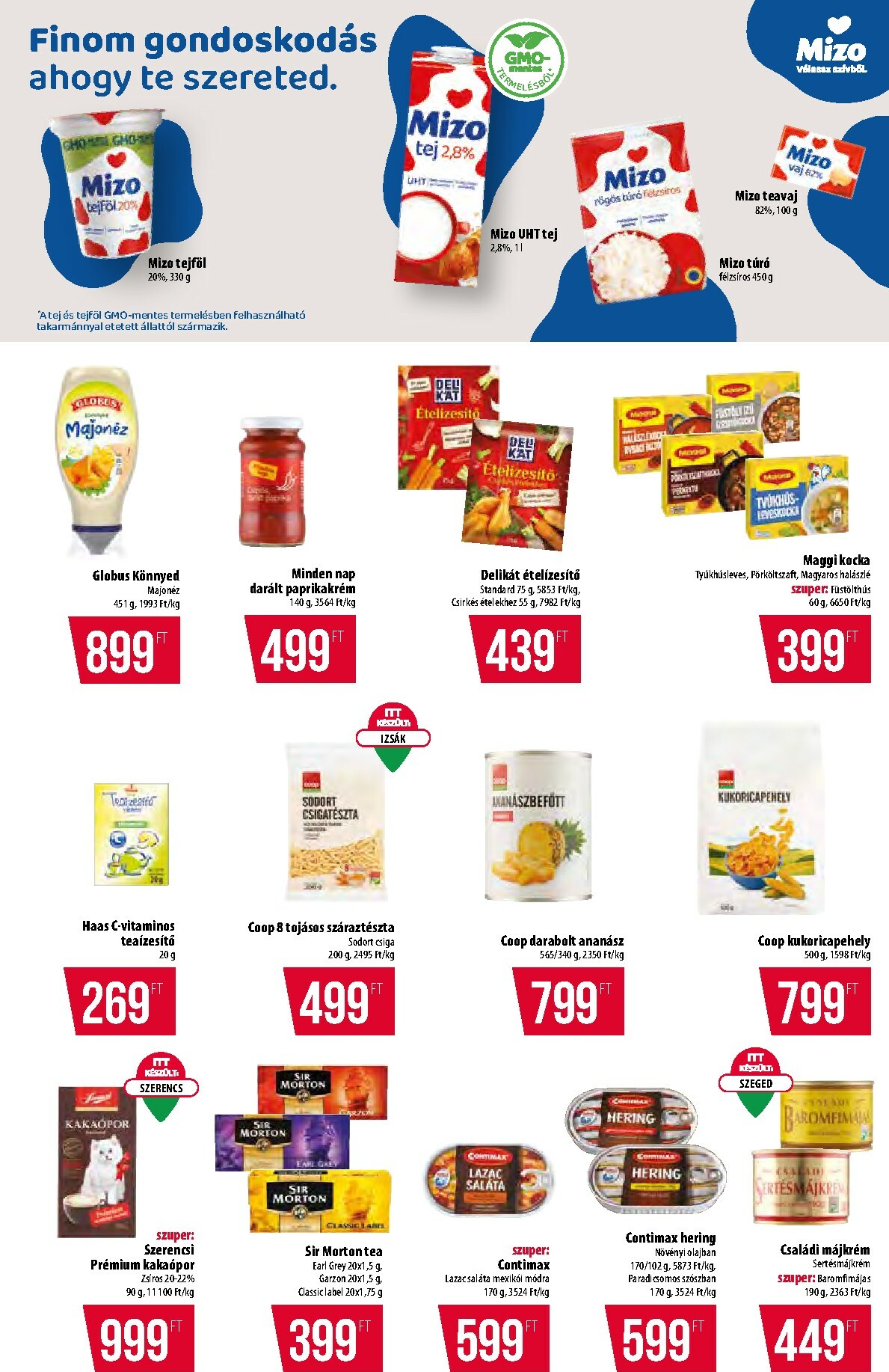 coop - Coop - Abc-Szuper akciós újság, érvényes 10.30. - 11.05. - page: 8