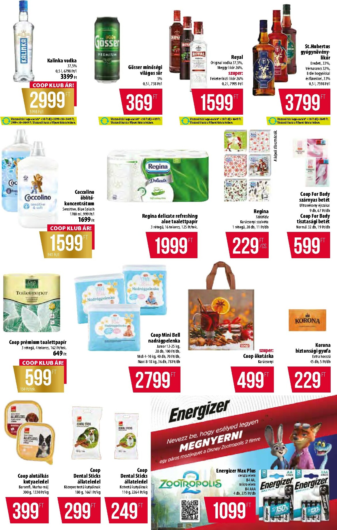 coop - Coop - Abc-Szuper akciós újság, érvényes 10.30. - 11.05. - page: 11