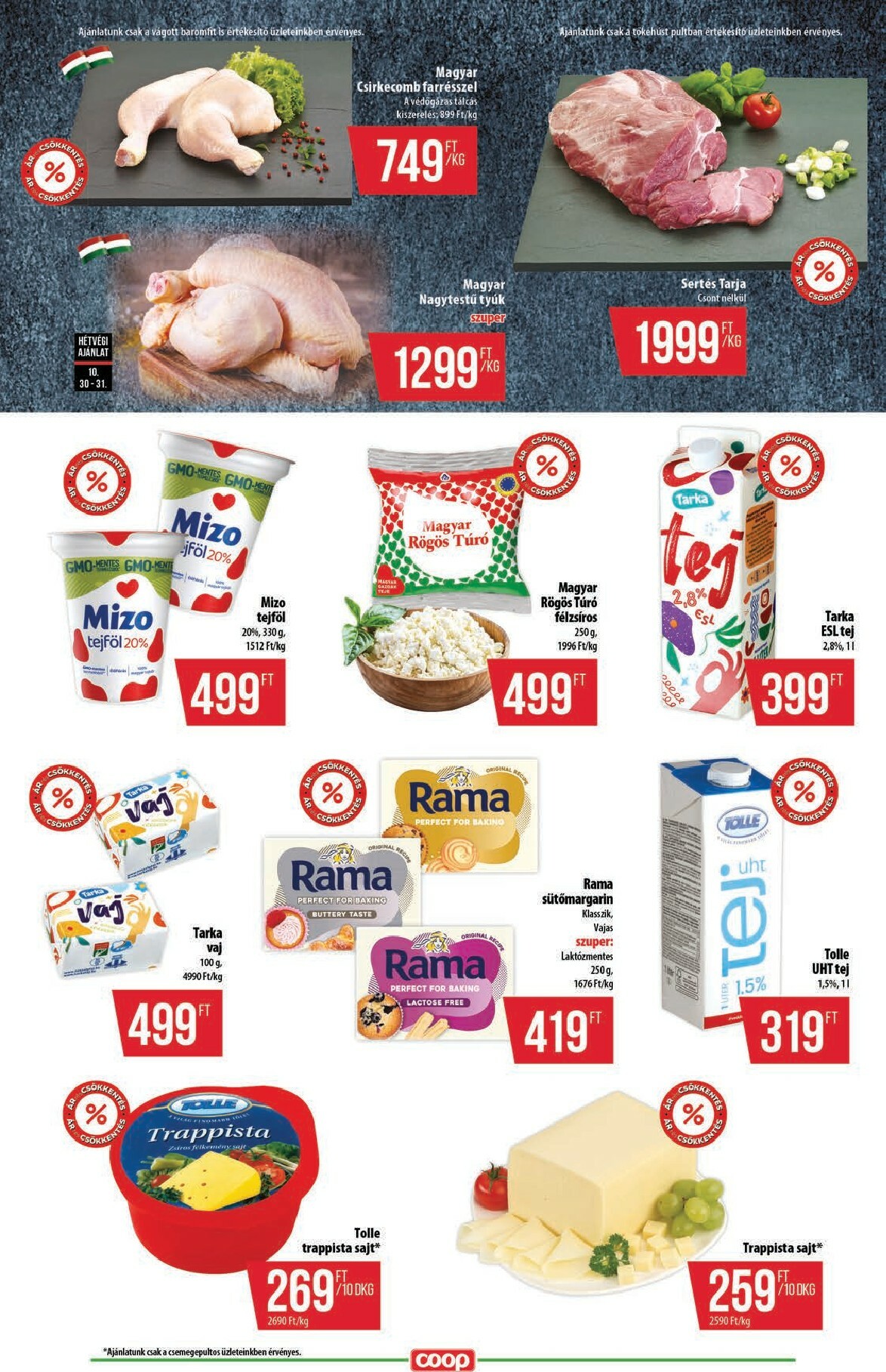 coop - Coop - Szuper Plusz Alföld akciós újság, érvényes 10.30. - 11.05. - page: 7