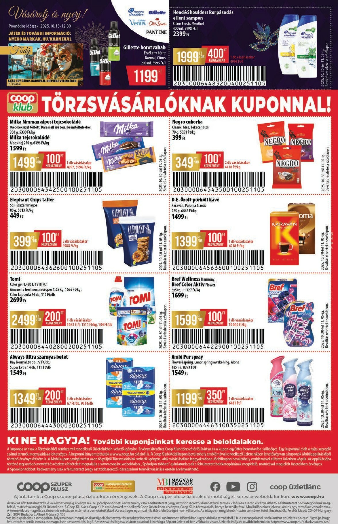 coop - Coop - Szuper Plusz Alföld akciós újság, érvényes 10.30. - 11.05. - page: 12