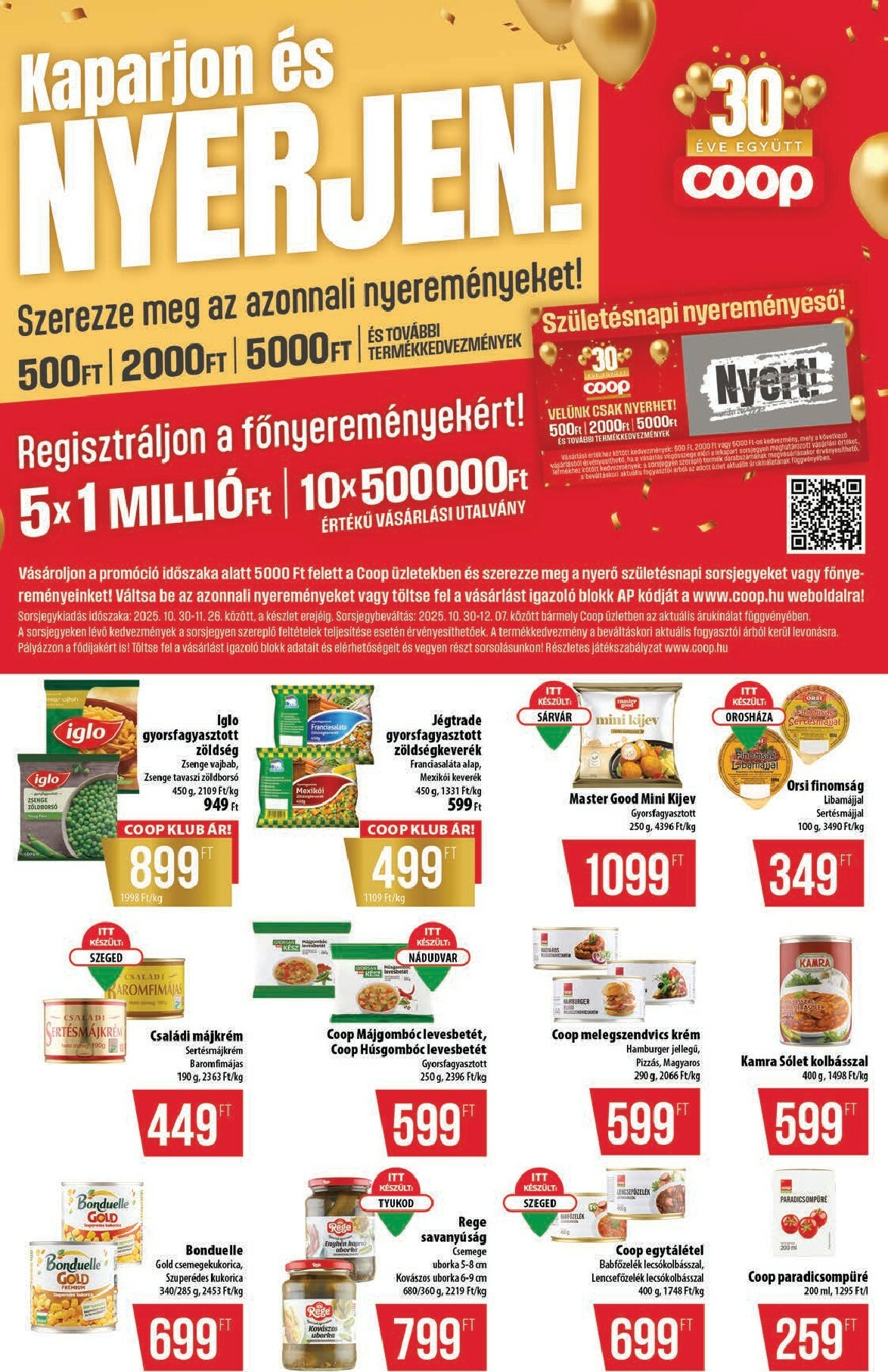 coop - Coop - Szuper Plusz Alföld akciós újság, érvényes 10.30. - 11.05. - page: 5