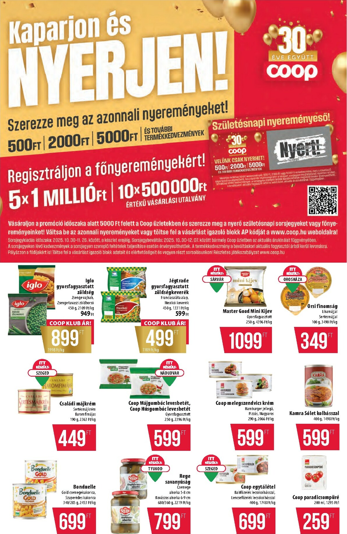 coop - Coop - Szuper Plusz Észak-Kelet akciós újság, érvényes 10.30. - 11.05. - page: 5