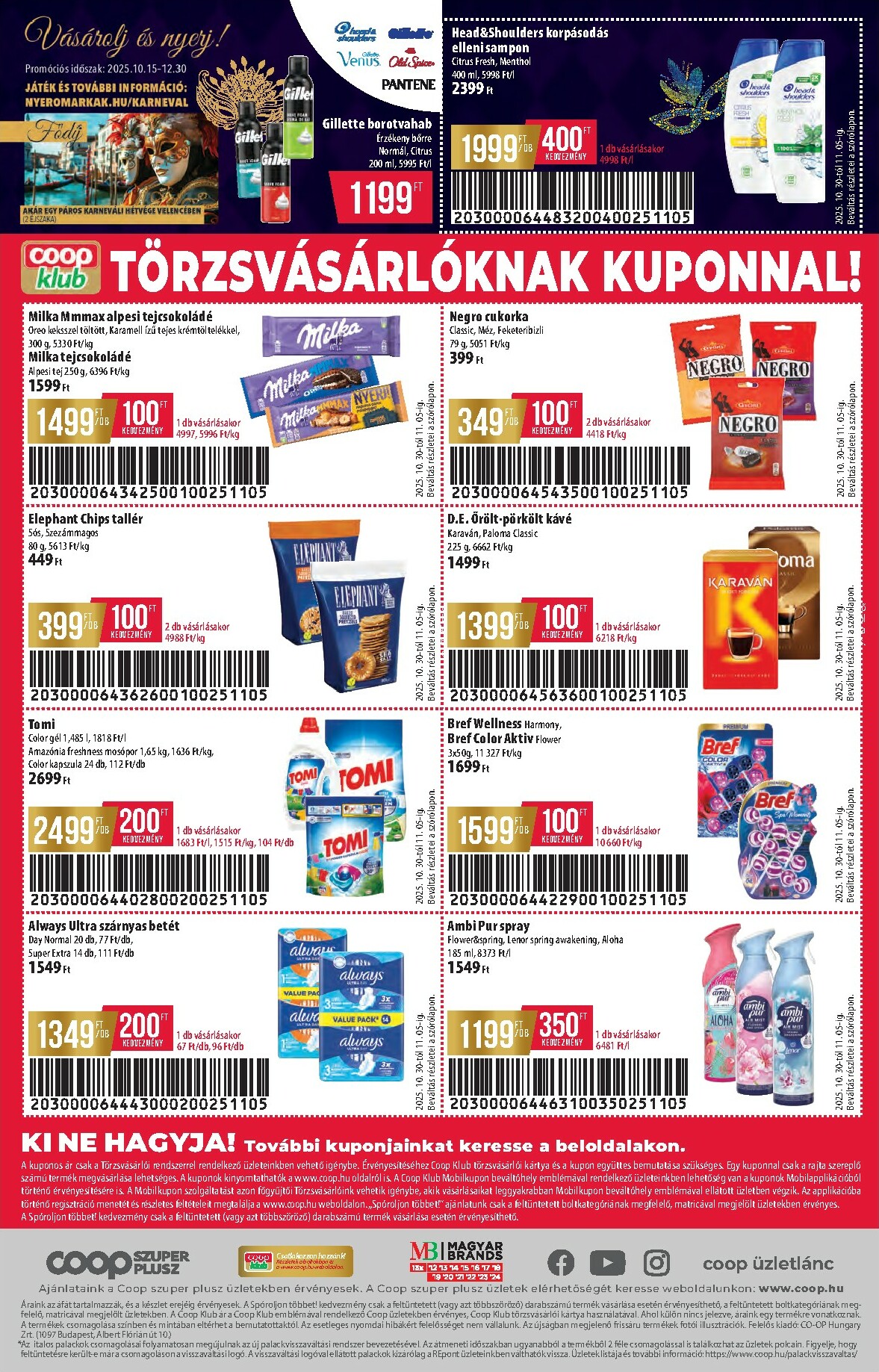 coop - Coop - Szuper Plusz Észak-Kelet akciós újság, érvényes 10.30. - 11.05. - page: 12