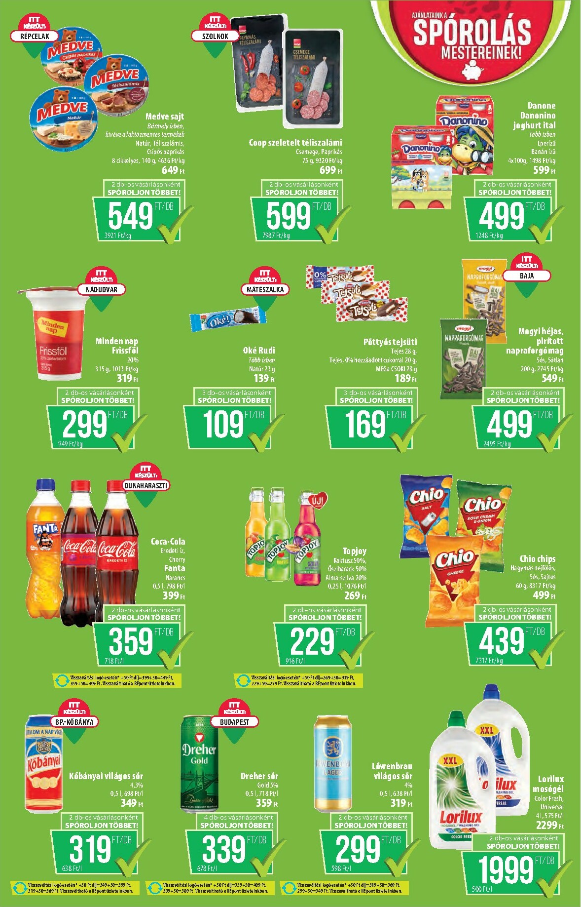 coop - Coop - Szuper Plusz Észak-Kelet akciós újság, érvényes 10.30. - 11.05. - page: 8