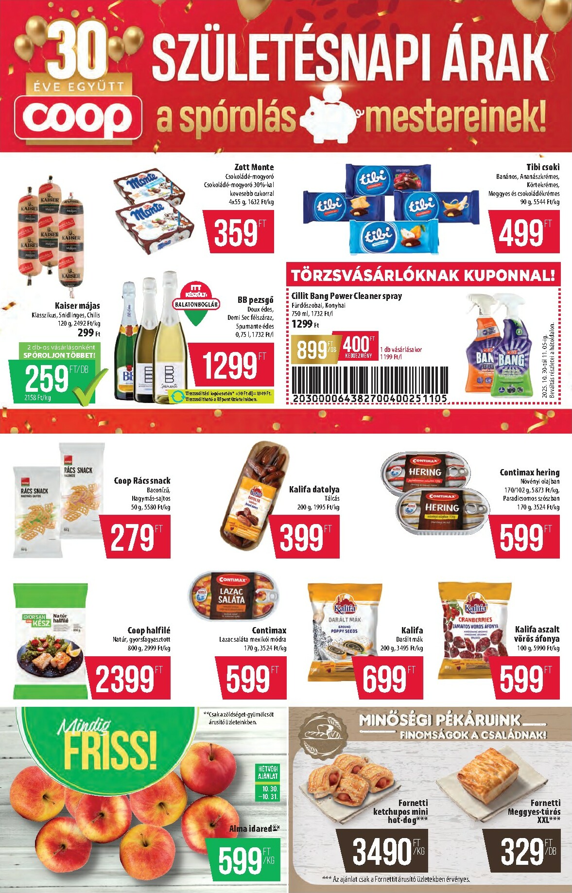coop - Coop - Szuper Plusz Észak-Kelet akciós újság, érvényes 10.30. - 11.05. - page: 4