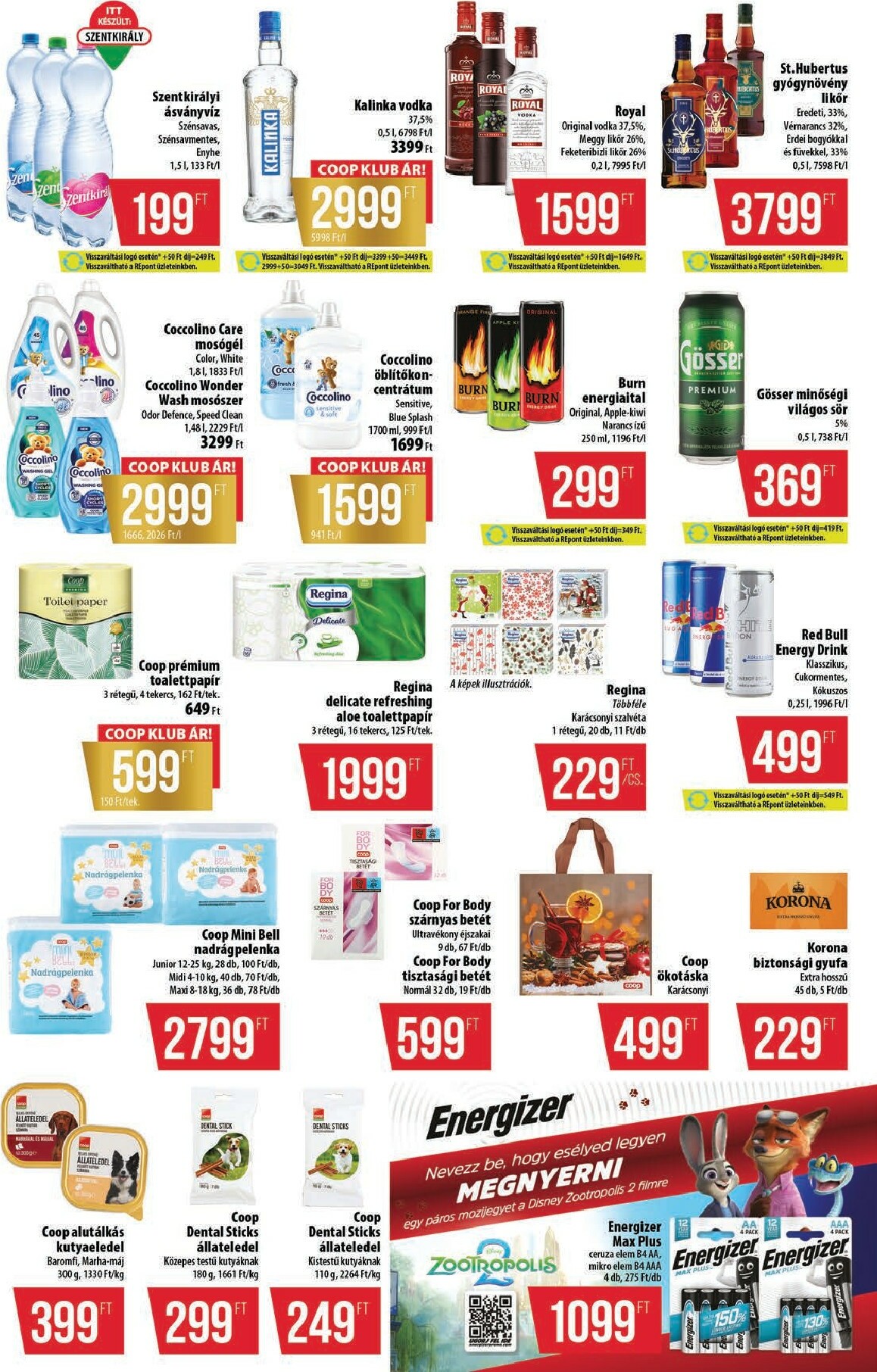 coop - Coop - Szuper Plusz Tisza akciós újság, érvényes 10.30. - 11.05. - page: 11