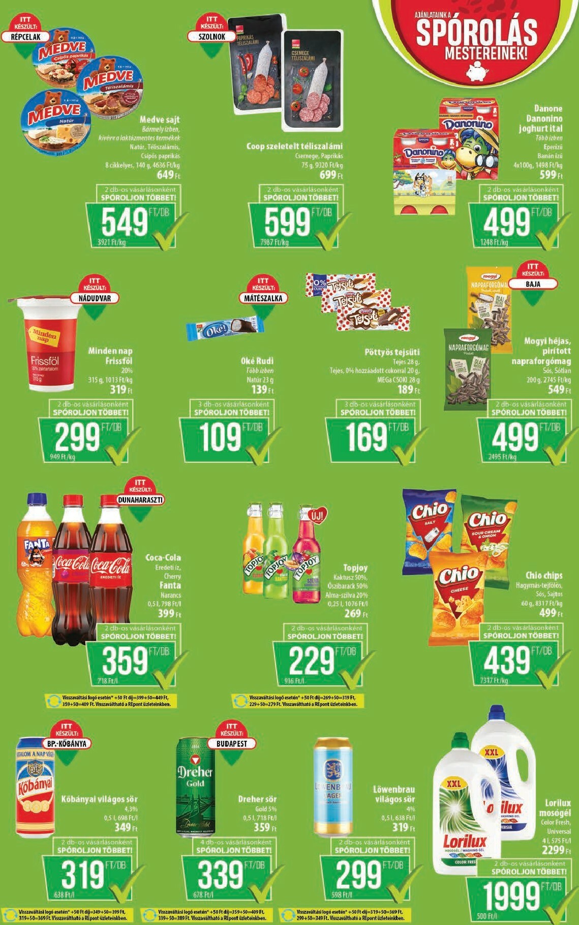 coop - Coop - Szuper Plusz Tisza akciós újság, érvényes 10.30. - 11.05. - page: 8