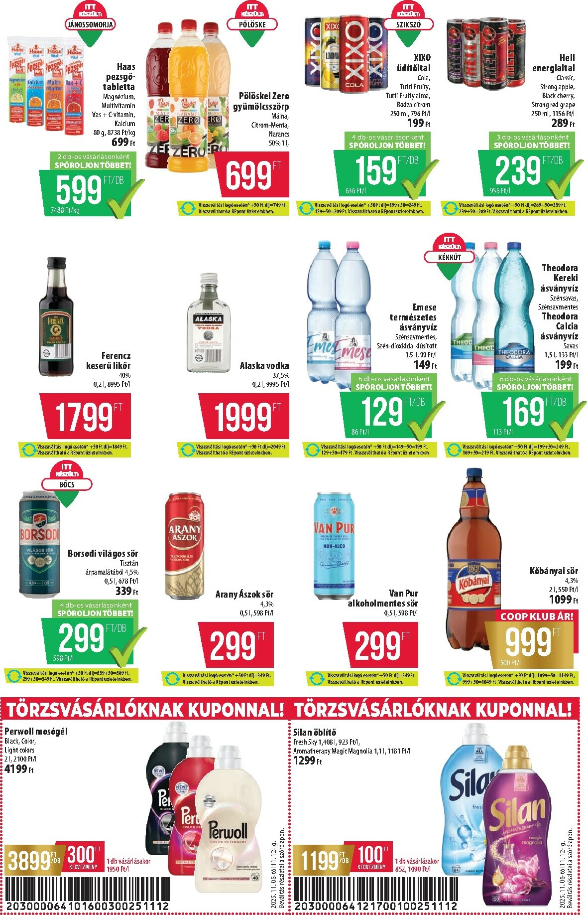coop - Coop - Szuper Plusz Alföld akciós újság, érvényes 11.06. - 11.12. - page: 14