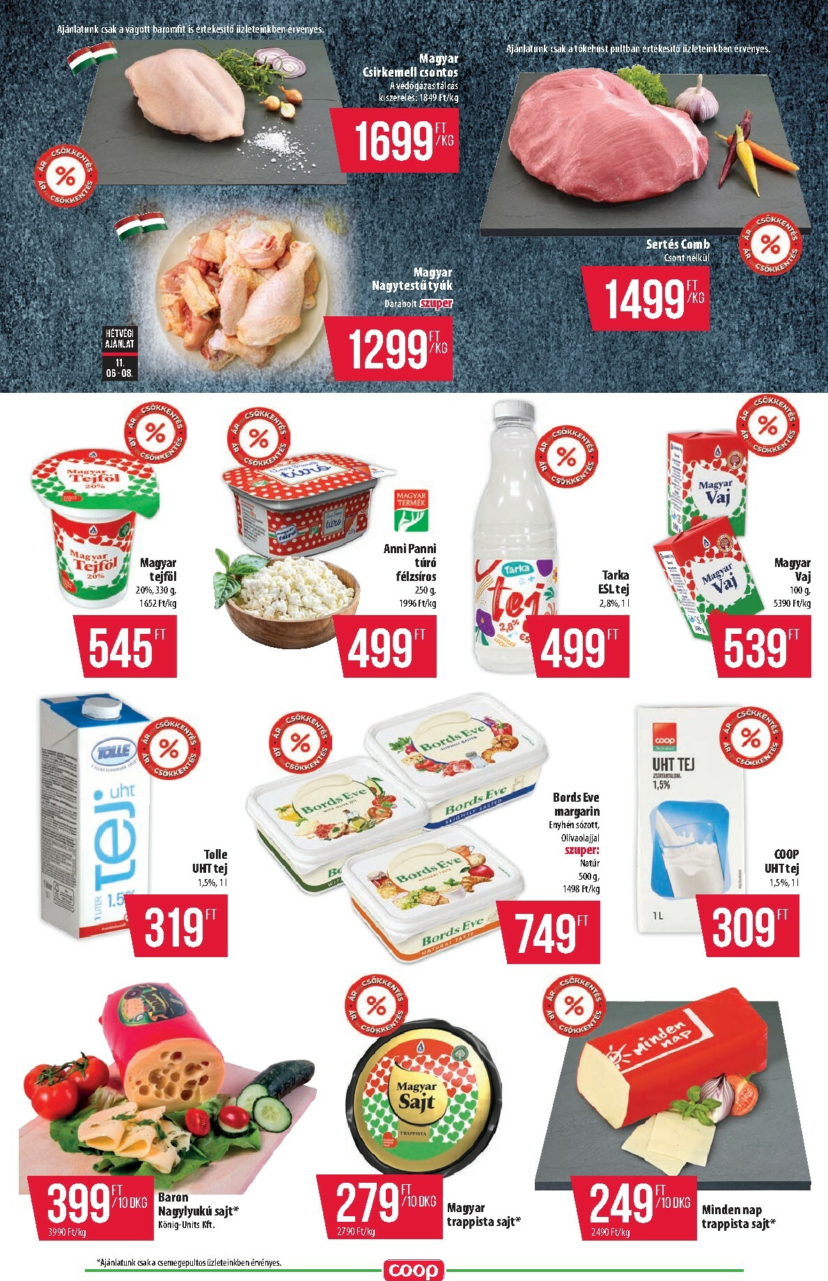 coop - Coop - Szuper Plusz Alföld akciós újság, érvényes 11.06. - 11.12. - page: 5