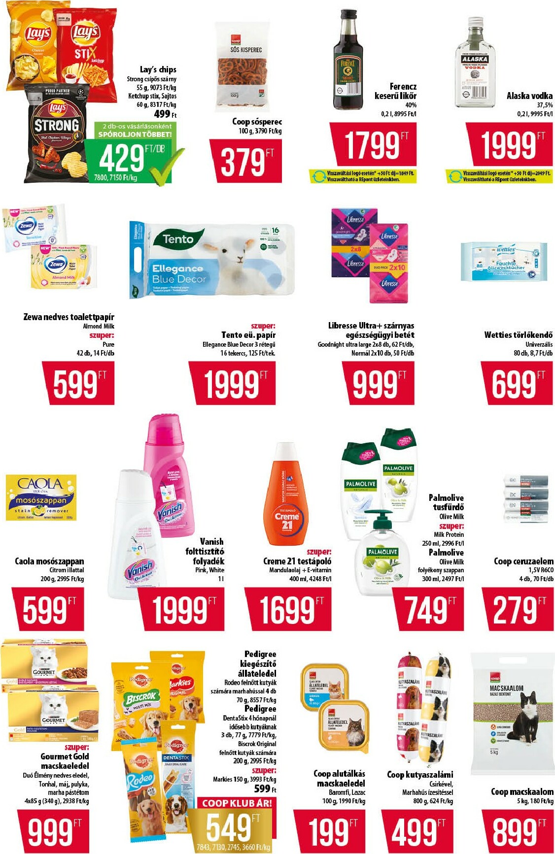 coop - Coop - Észak-Kelet - Abc-Szuper akciós újság, érvényes 11.06. - 11.12. - page: 11