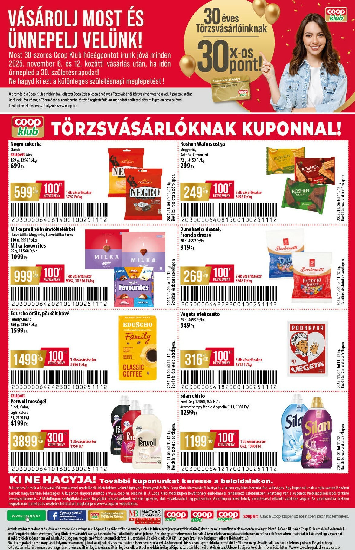 coop - Coop - Észak-Kelet - Abc-Szuper akciós újság, érvényes 11.06. - 11.12. - page: 12