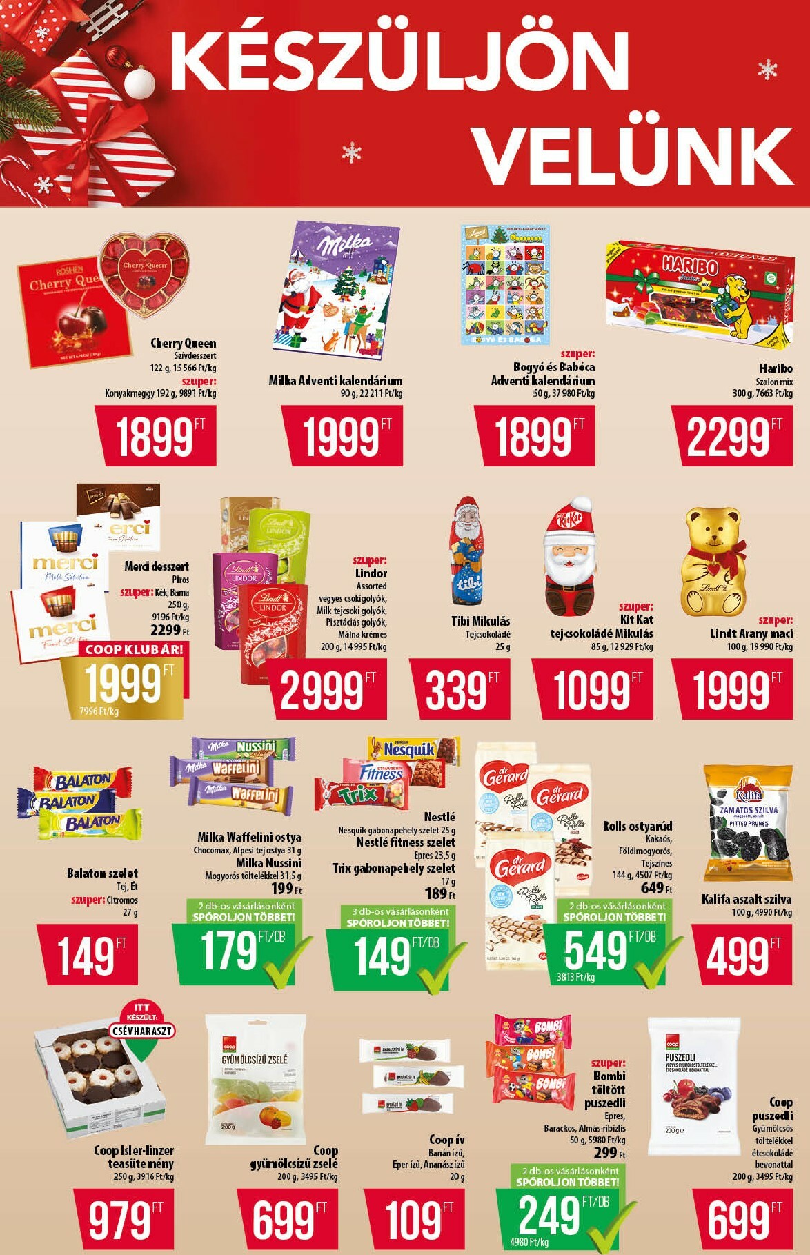 coop - Coop - Észak-Kelet - Abc-Szuper akciós újság, érvényes 11.06. - 11.12. - page: 8