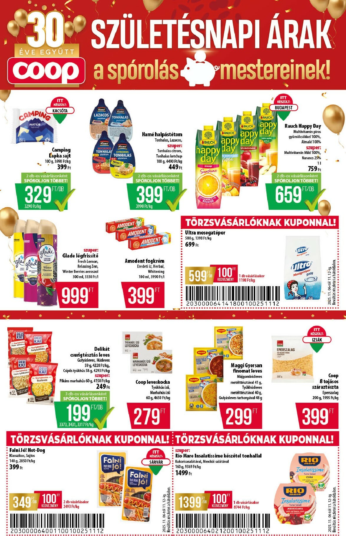 coop - Coop - Észak-Kelet - Abc-Szuper akciós újság, érvényes 11.06. - 11.12. - page: 4