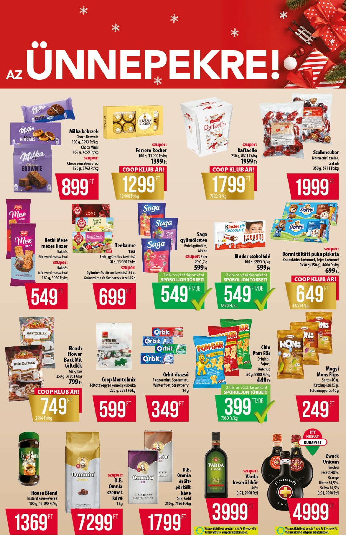 coop - Coop - Észak-Kelet - Abc-Szuper akciós újság, érvényes 11.06. - 11.12. - page: 9