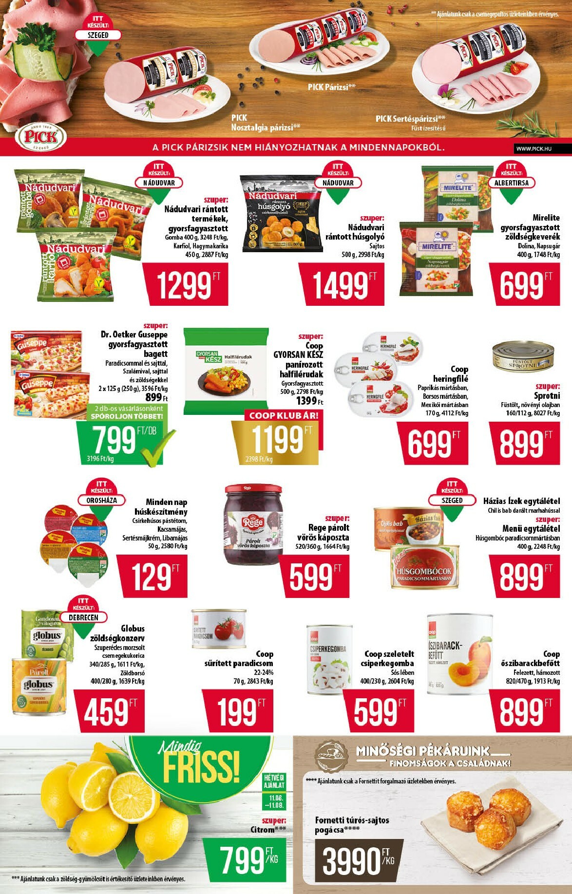 coop - Coop - Észak-Kelet - Abc-Szuper akciós újság, érvényes 11.06. - 11.12. - page: 7