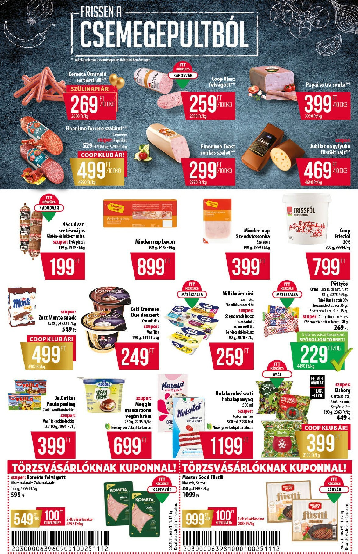 coop - Coop - Észak-Kelet - Abc-Szuper akciós újság, érvényes 11.06. - 11.12. - page: 2