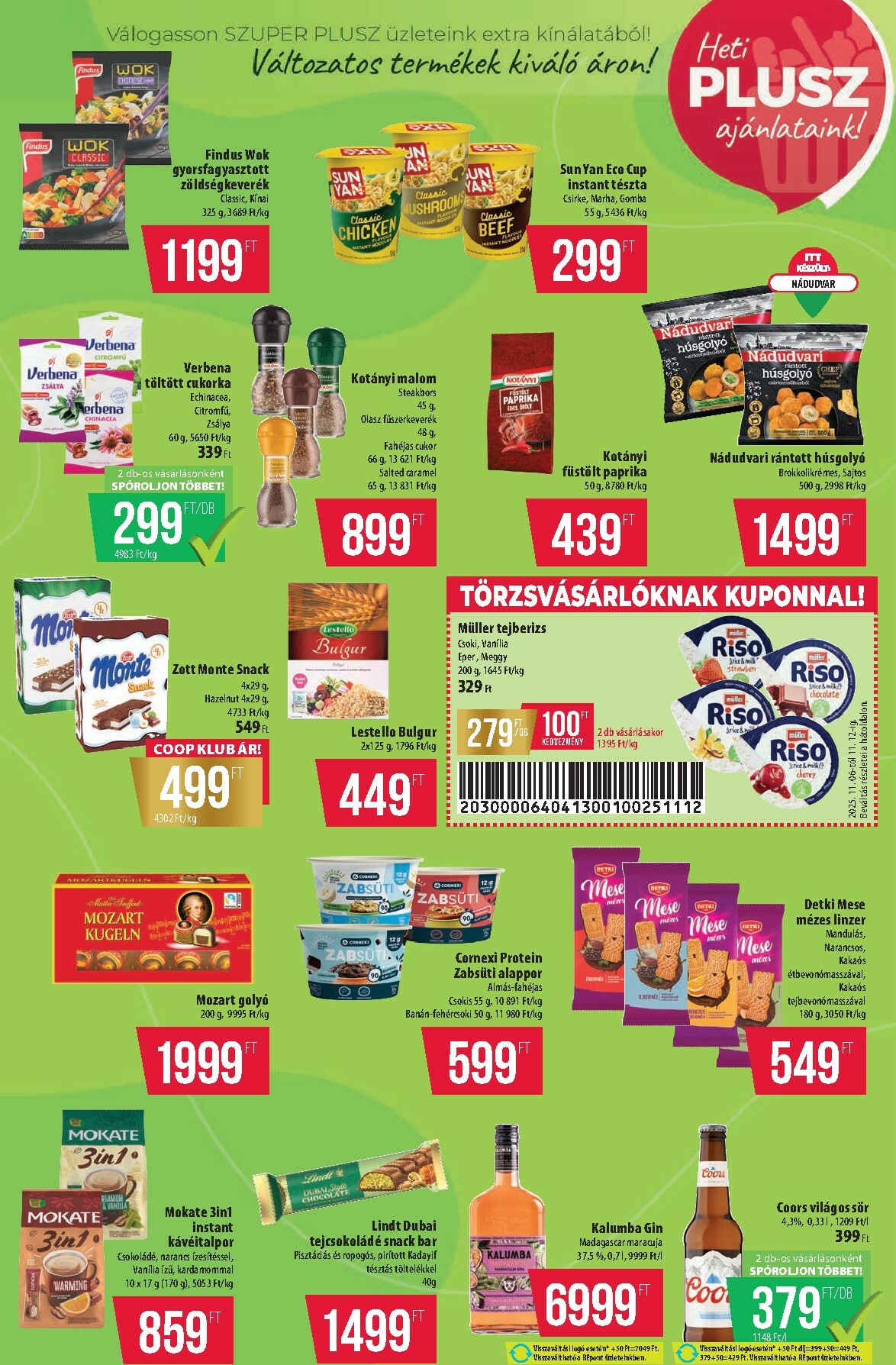 coop - Coop - Szuper Plusz Tisza akciós újság, érvényes 11.06. - 11.12. - page: 2