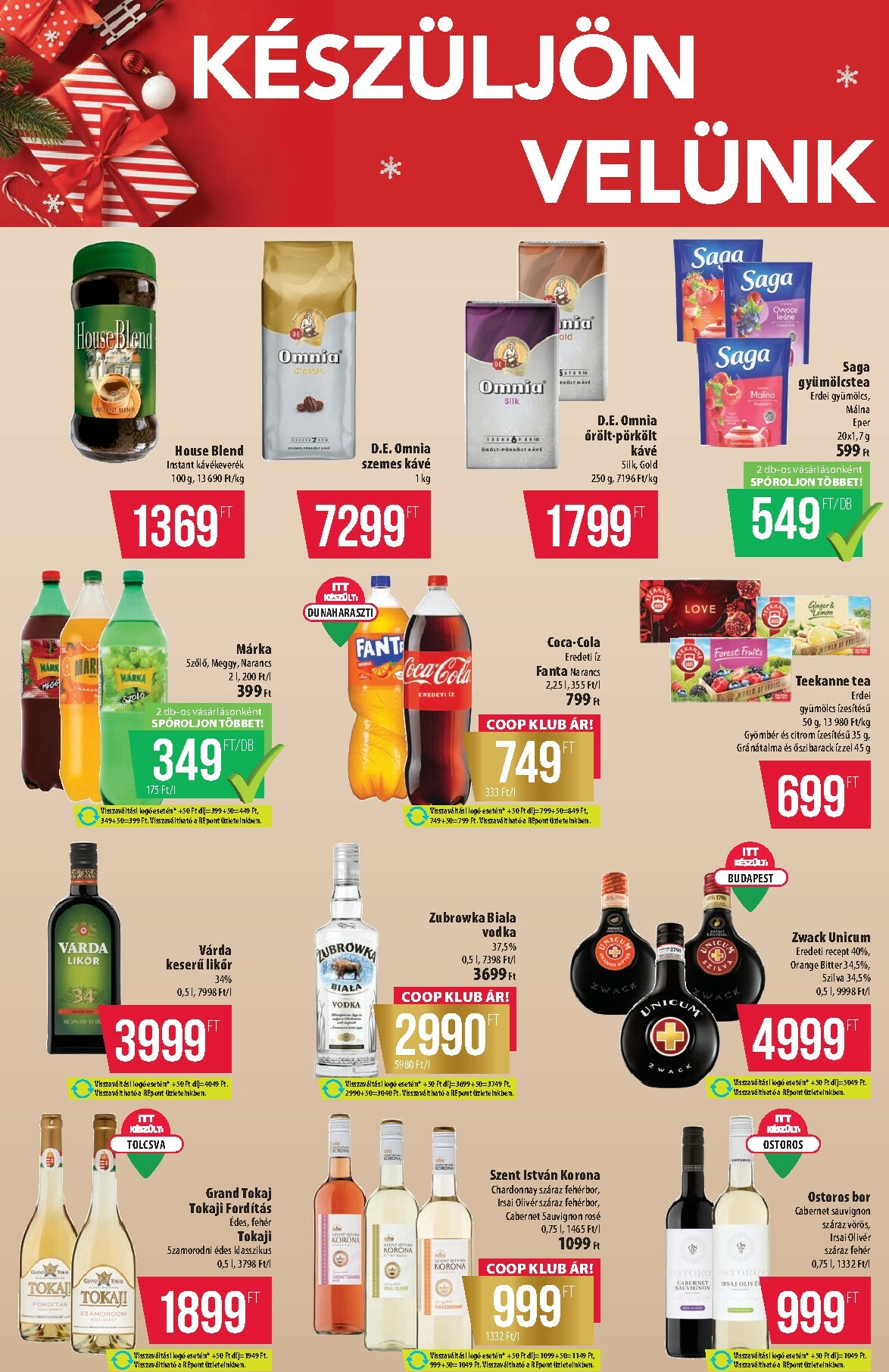coop - Coop - Szuper Plusz Tisza akciós újság, érvényes 11.06. - 11.12. - page: 12