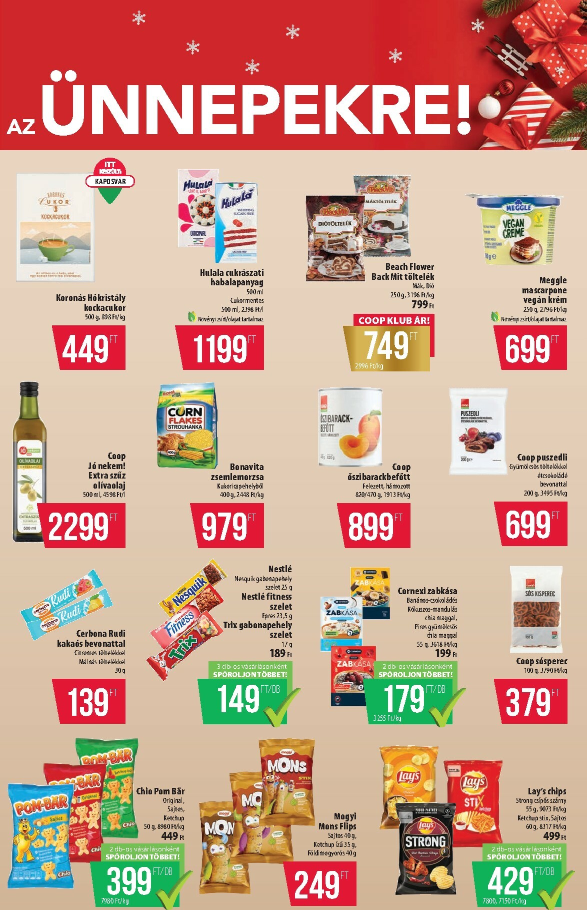 coop - Coop - Szuper Plusz Tisza akciós újság, érvényes 11.06. - 11.12. - page: 13