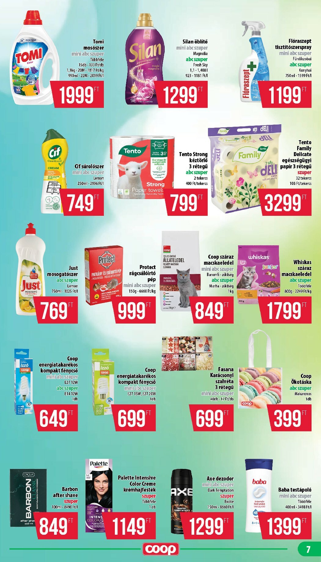 coop - Coop - Mini Abc Szuper akciós újság, érvényes 11.13. - 11.19. - page: 7