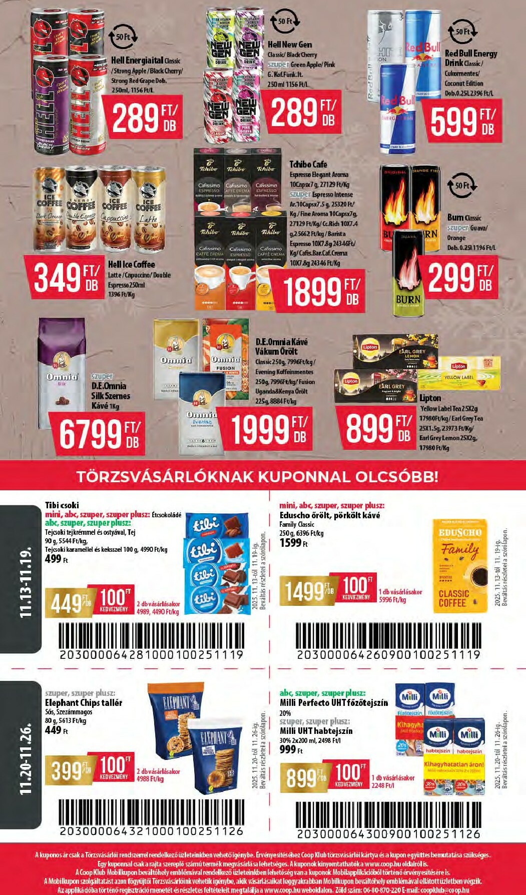 coop - Coop - Abc Szuper akciós újság, érvényes 11.13. - 11.26. - page: 16