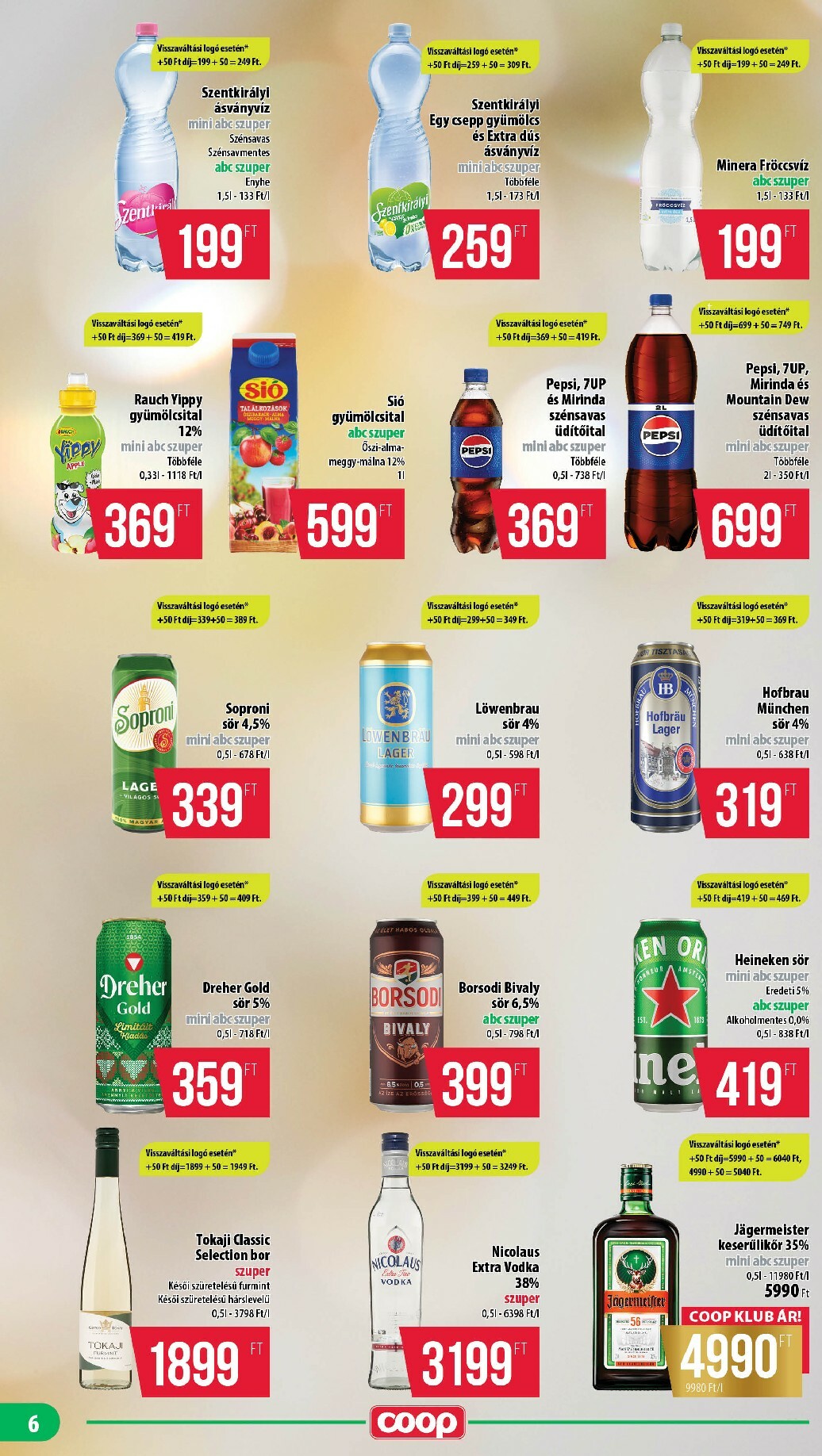 coop - Coop - Mini Abc Szuper Mecsek akciós újság, érvényes 11.13. - 11.19. - page: 6