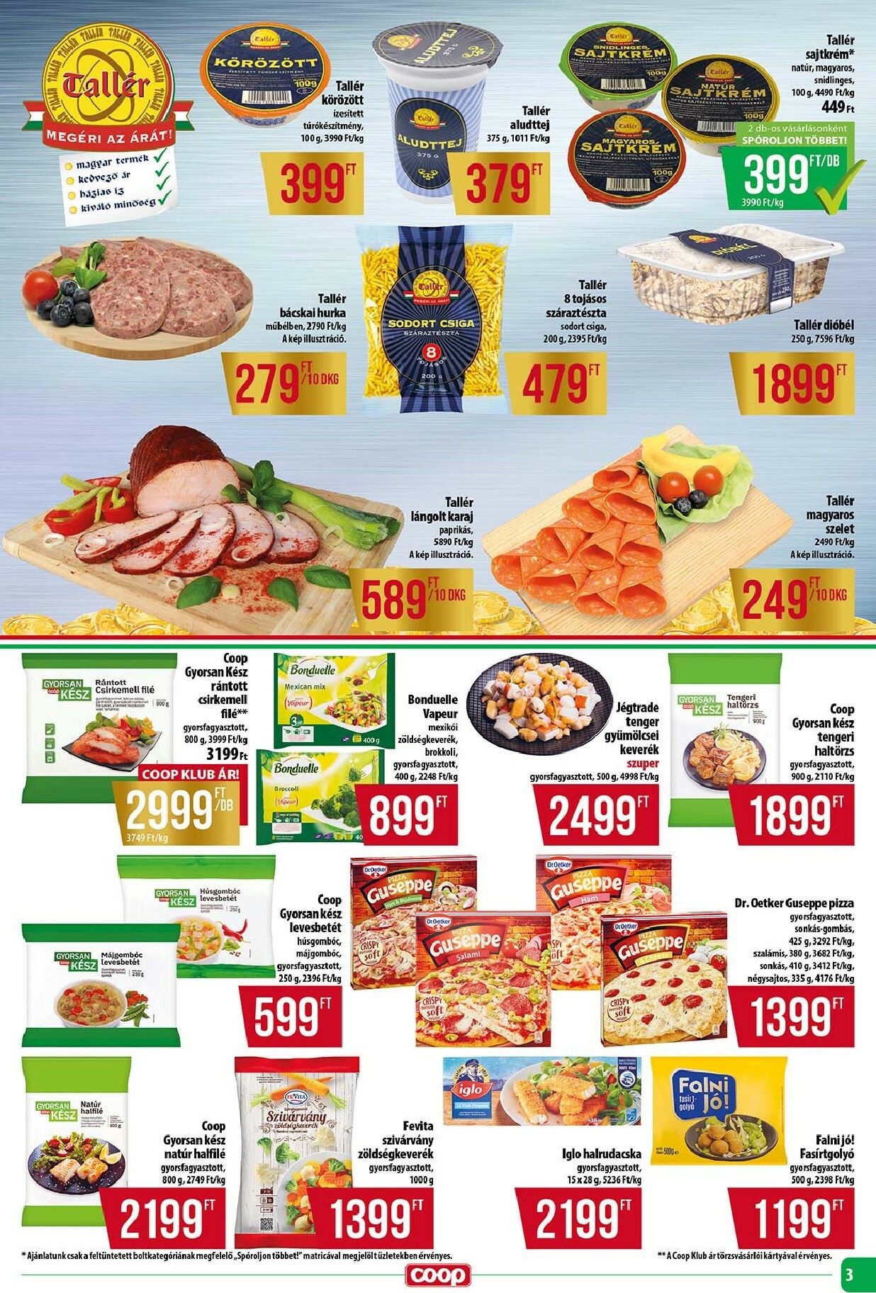 coop - Coop - Tisza Abc Szuper akciós újság, érvényes 11.13. - 11.19. - page: 3