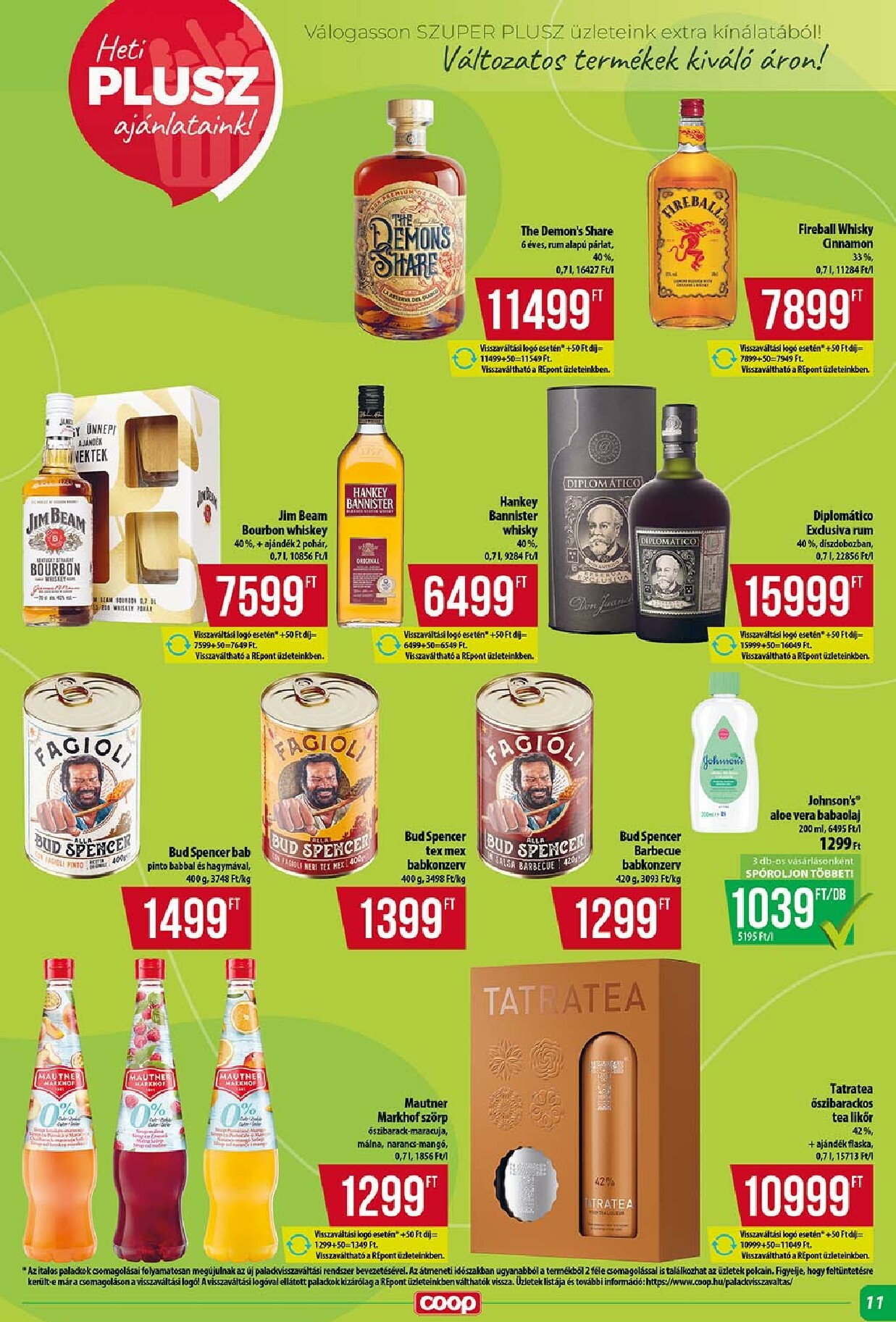coop - Coop - Szuper Plusz akciós újság, érvényes 11.13. - 11.19. - page: 11