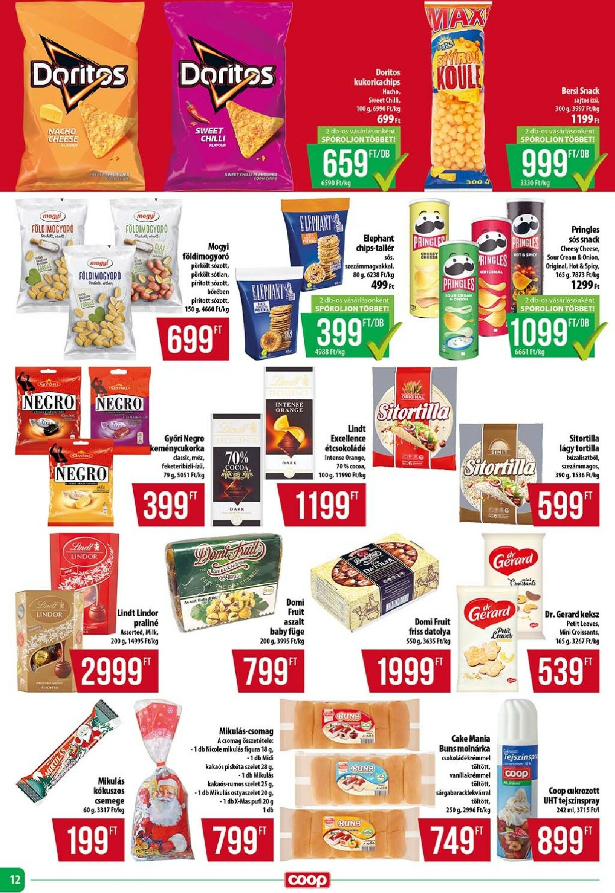 coop - Coop - Szuper Plusz akciós újság, érvényes 11.13. - 11.19. - page: 12