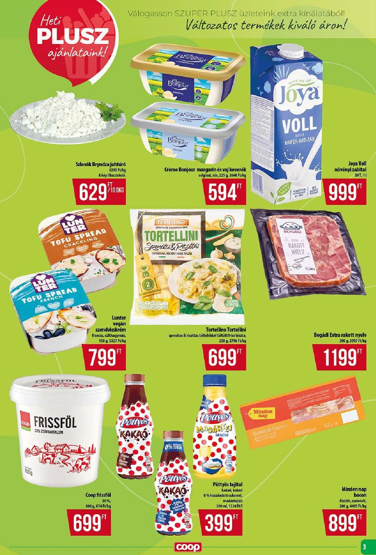coop - Coop - Szuper Plusz akciós újság, érvényes 11.13. - 11.19. - page: 3