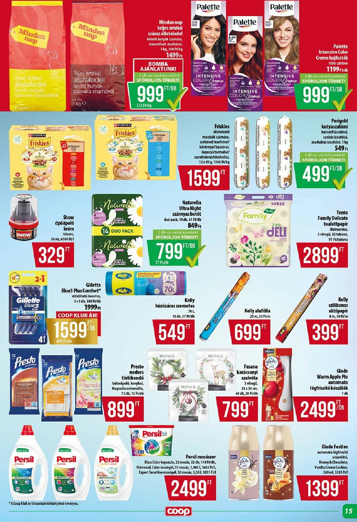 coop - Coop - Szuper Plusz akciós újság, érvényes 11.13. - 11.19. - page: 15