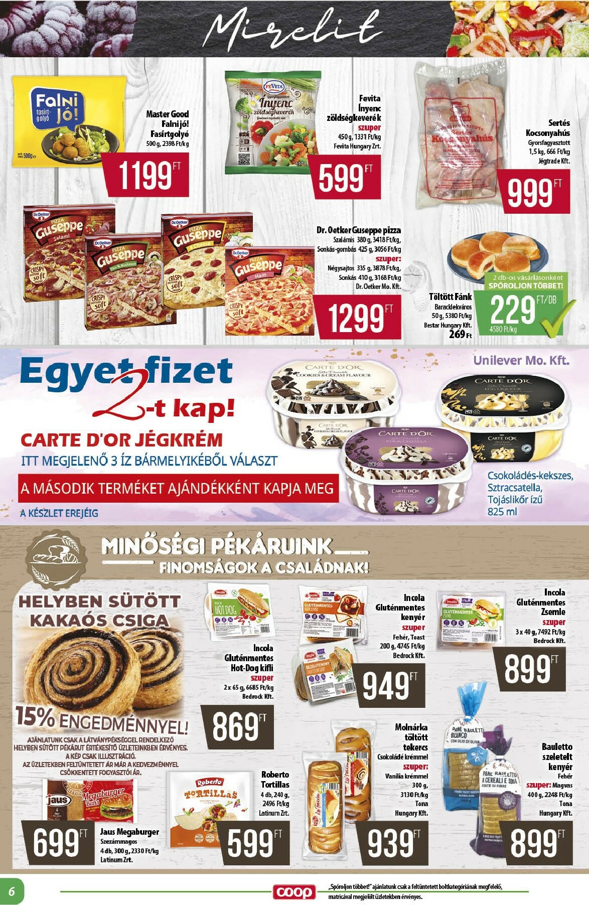 coop - Coop - Alföld akciós újság, érvényes 11.20. - 11.26. - page: 6