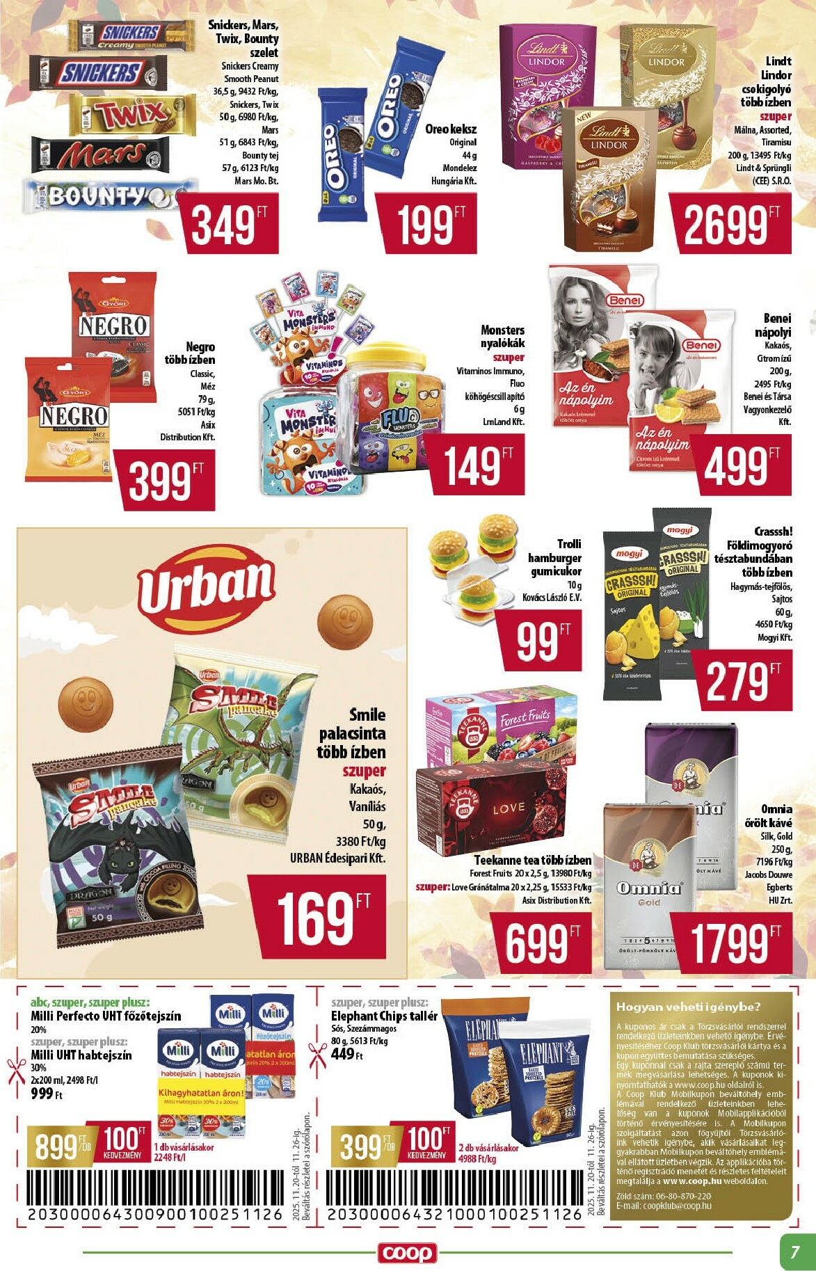 coop - Coop - Alföld akciós újság, érvényes 11.20. - 11.26. - page: 7