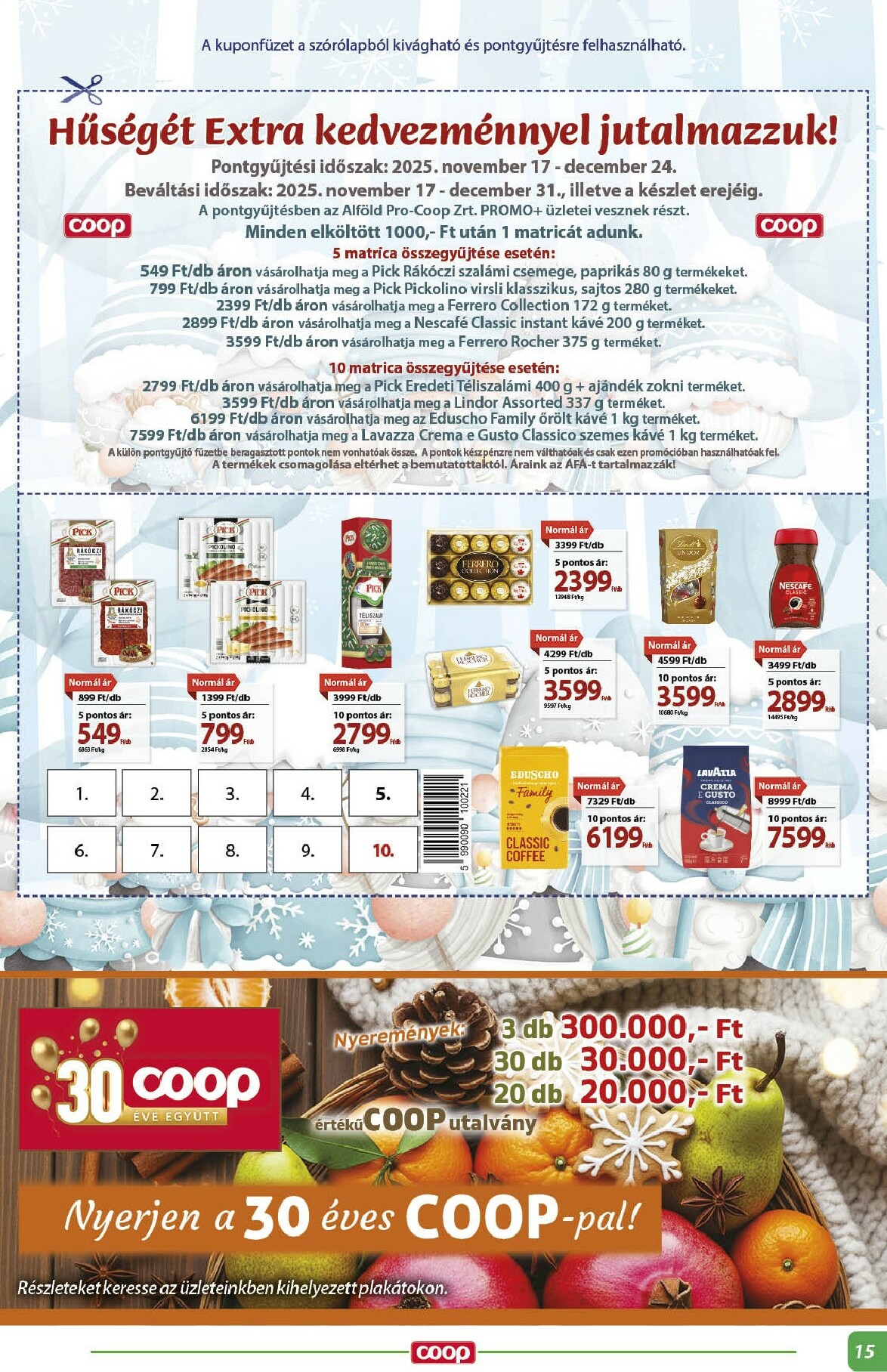 coop - Coop - Alföld akciós újság, érvényes 11.20. - 11.26. - page: 15