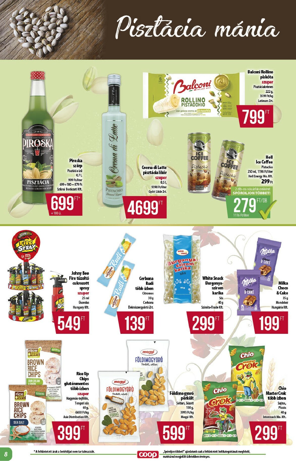coop - Coop - Alföld akciós újság, érvényes 11.13. - 11.19. - page: 8