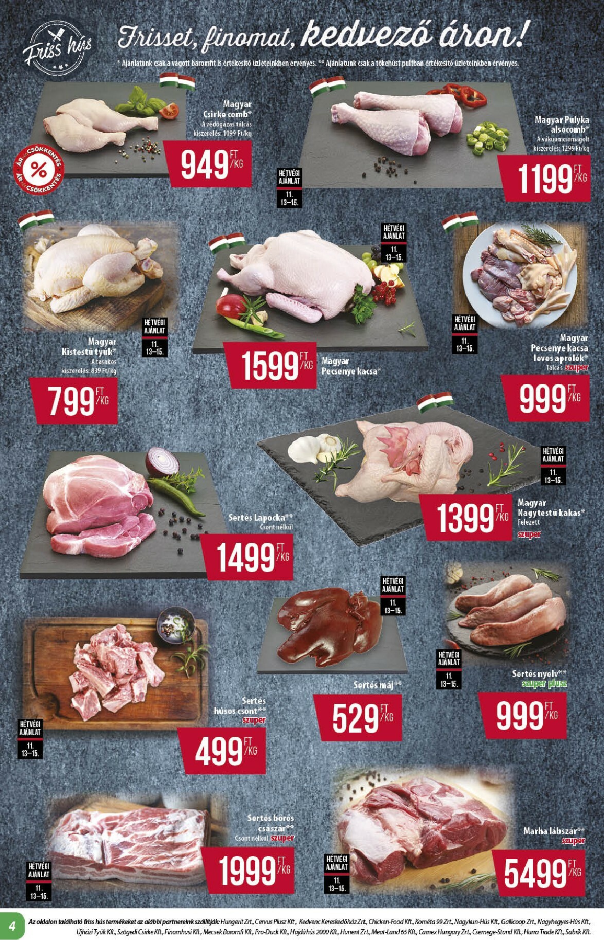 coop - Coop - Alföld akciós újság, érvényes 11.13. - 11.19. - page: 4