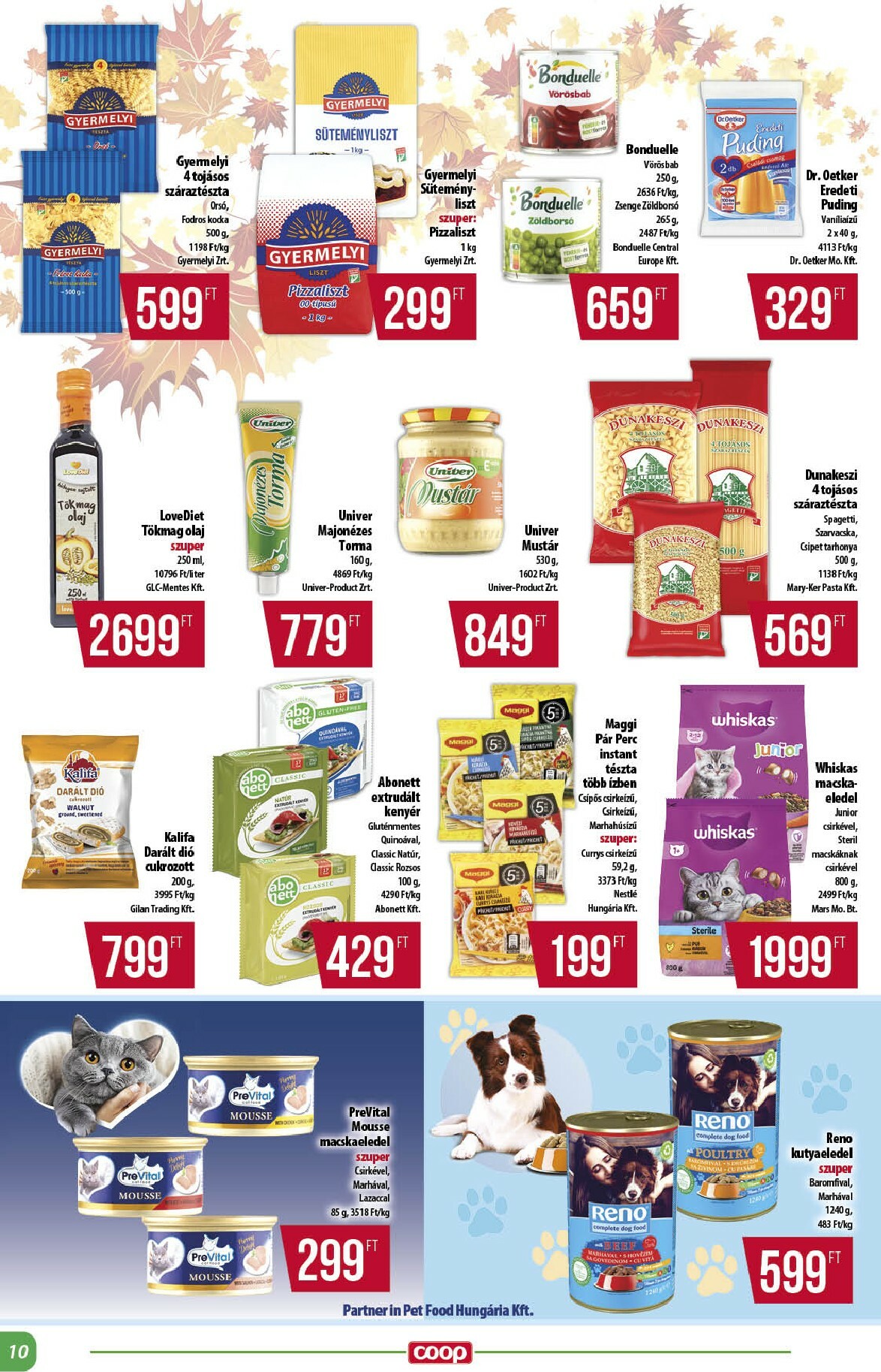 coop - Coop - Alföld akciós újság, érvényes 11.13. - 11.19. - page: 10