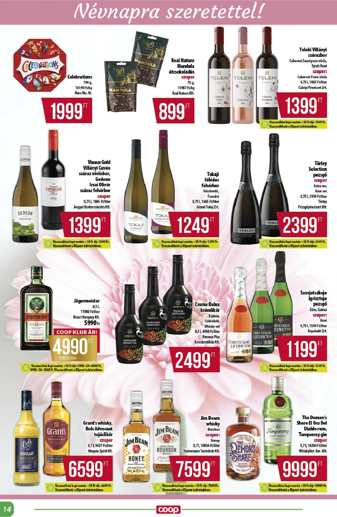 coop - Coop - Alföld akciós újság, érvényes 11.13. - 11.19. - page: 14