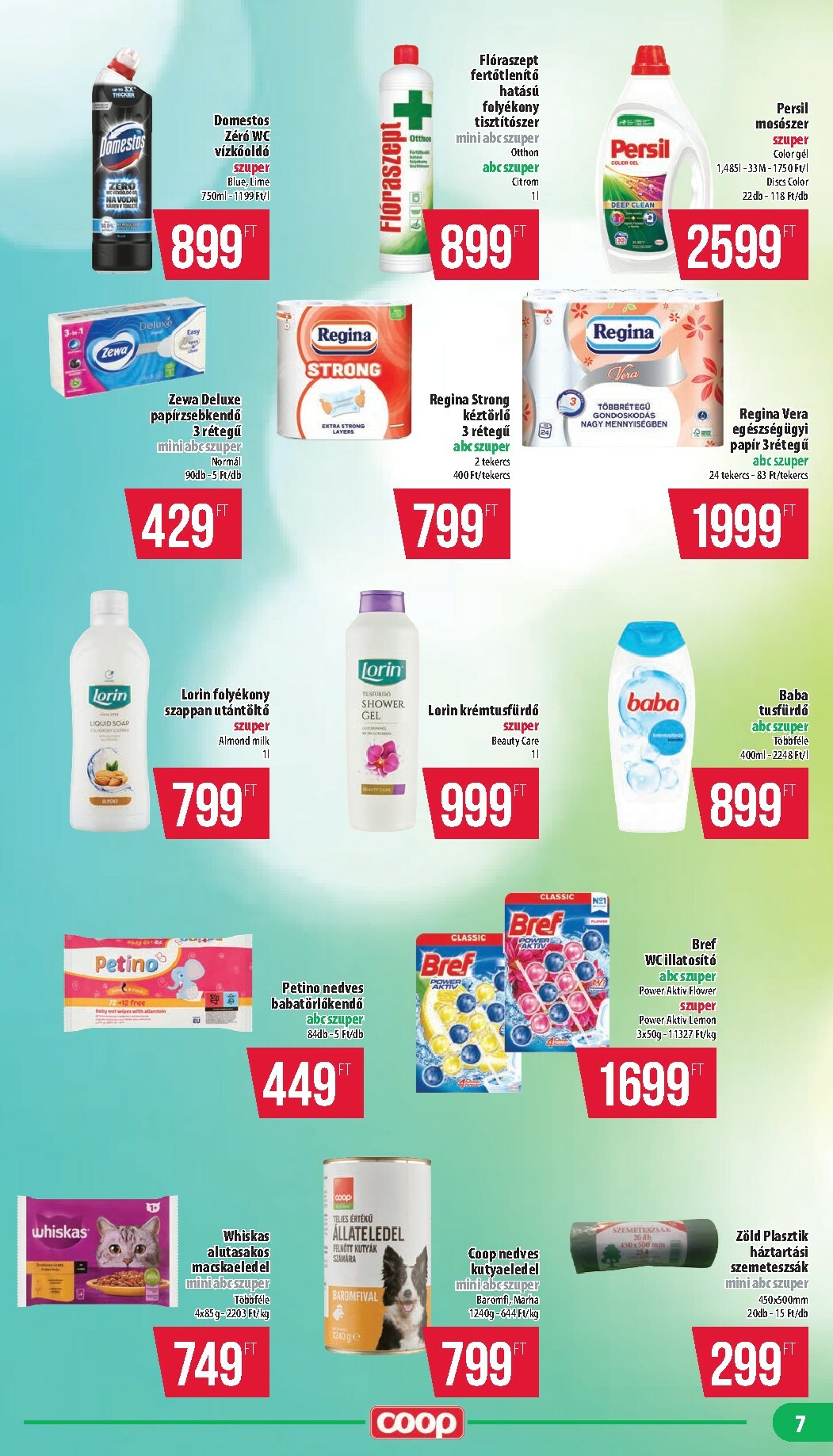 coop - Coop - Nyírzem/Szabolcs Coop akciós újság, érvényes 11.20. - 11.26. - page: 7