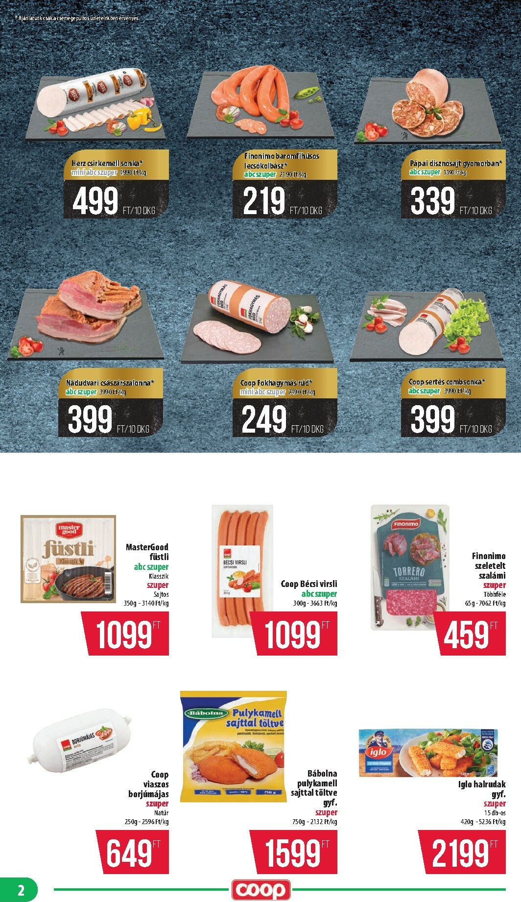 coop - Coop - Nyírzem/Szabolcs Coop akciós újság, érvényes 11.20. - 11.26. - page: 2