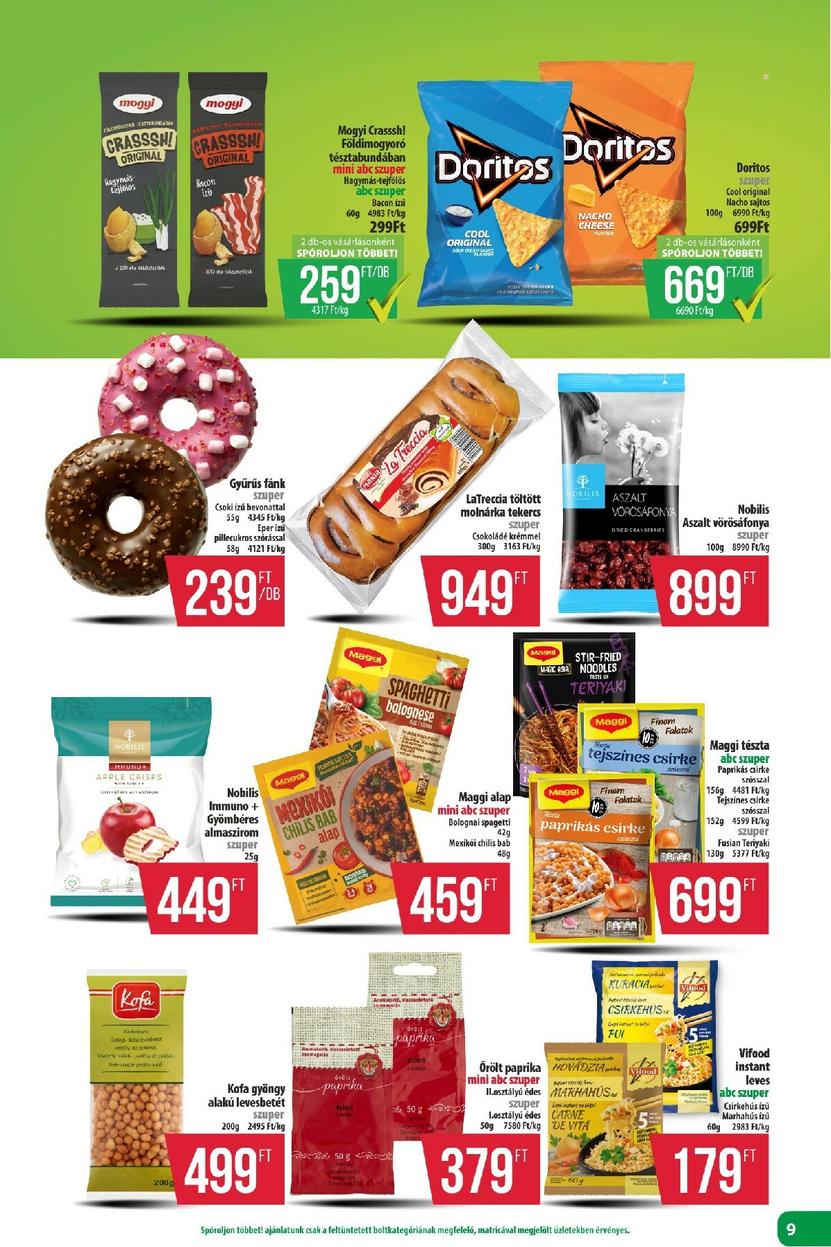 coop - Coop - Észak-Kelet akciós újság, érvényes 11.20. - 11.26. - page: 9