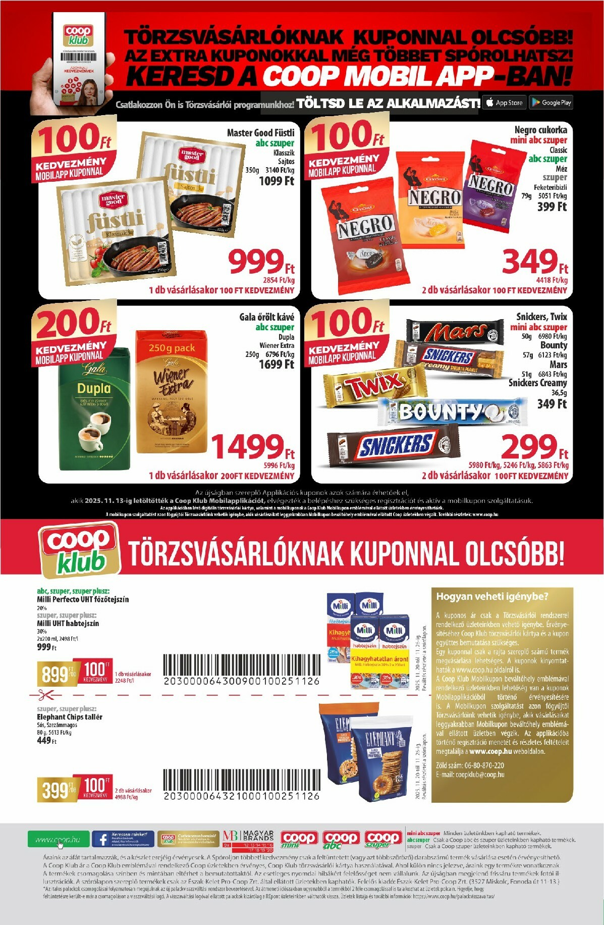 coop - Coop - Észak-Kelet akciós újság, érvényes 11.20. - 11.26. - page: 16