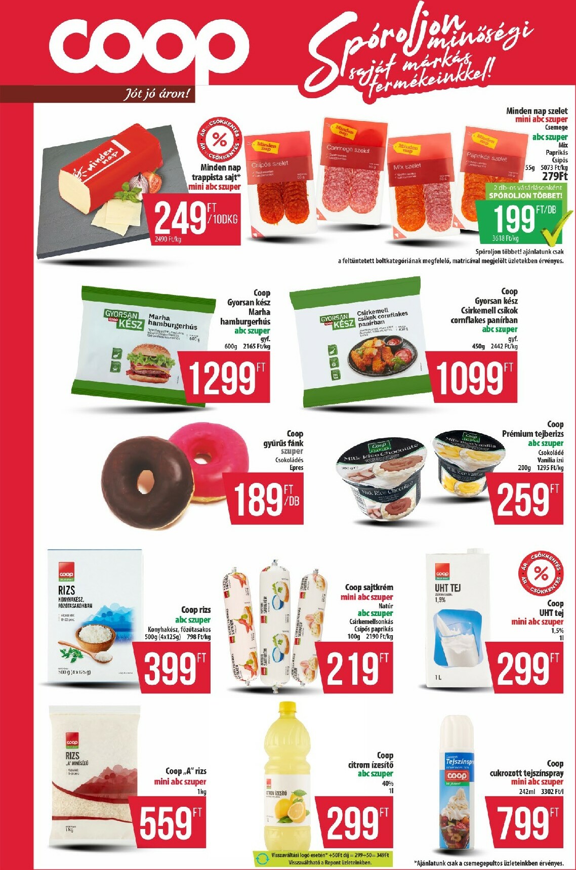 coop - Coop - Észak-Kelet akciós újság, érvényes 11.20. - 11.26. - page: 8