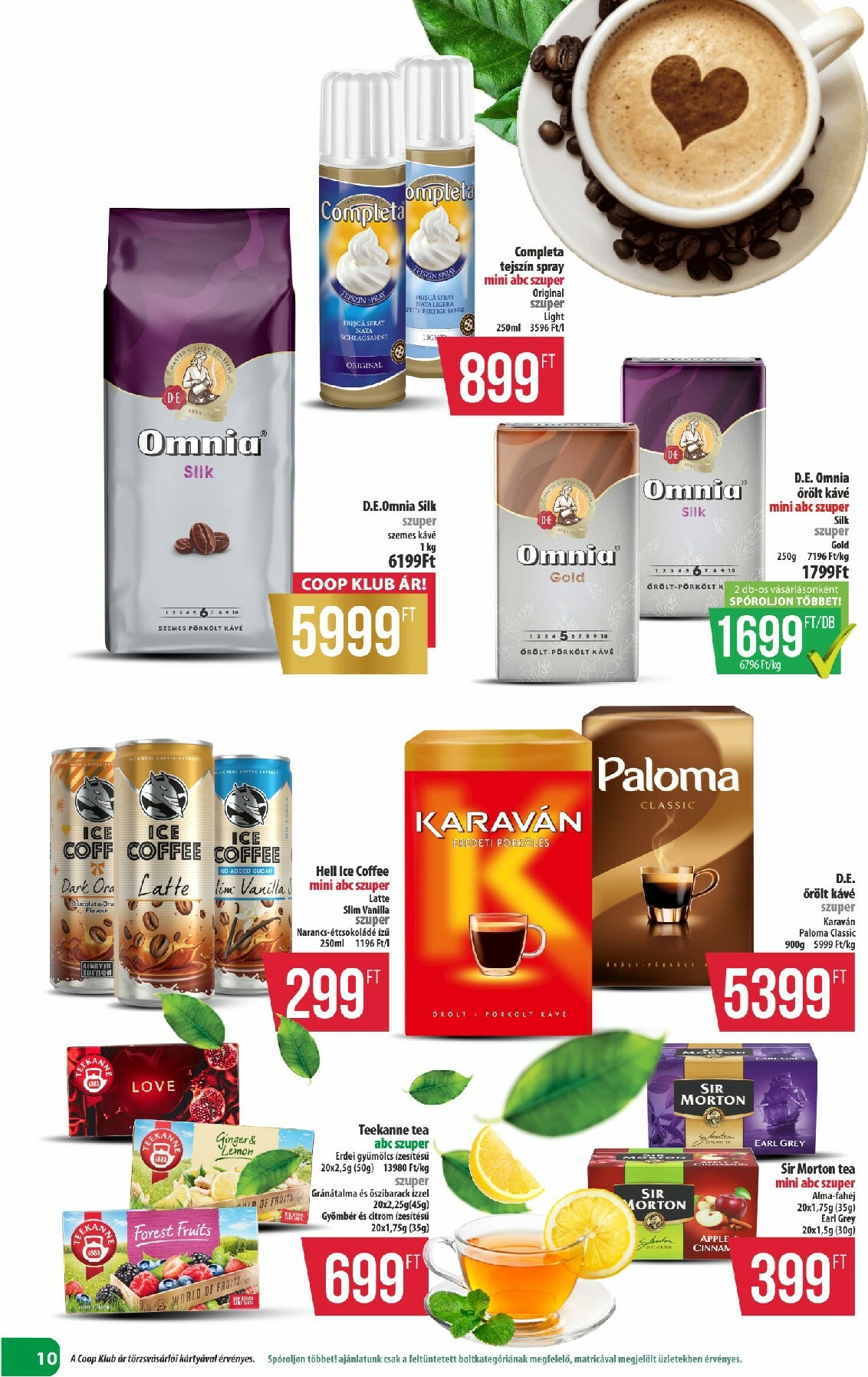 coop - Coop - Észak-Kelet akciós újság, érvényes 11.20. - 11.26. - page: 10