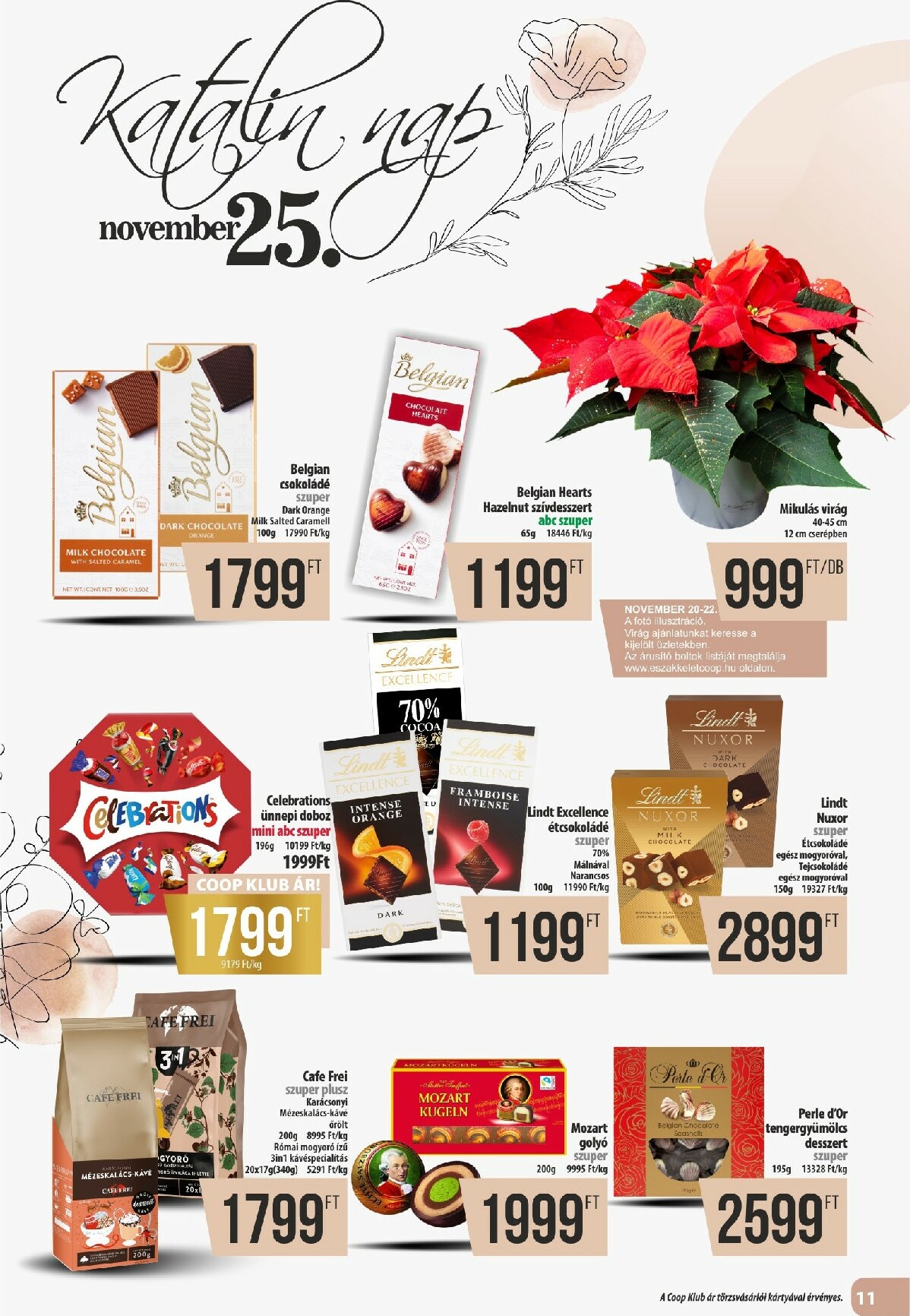 coop - Coop - Észak-Kelet akciós újság, érvényes 11.20. - 11.26. - page: 11