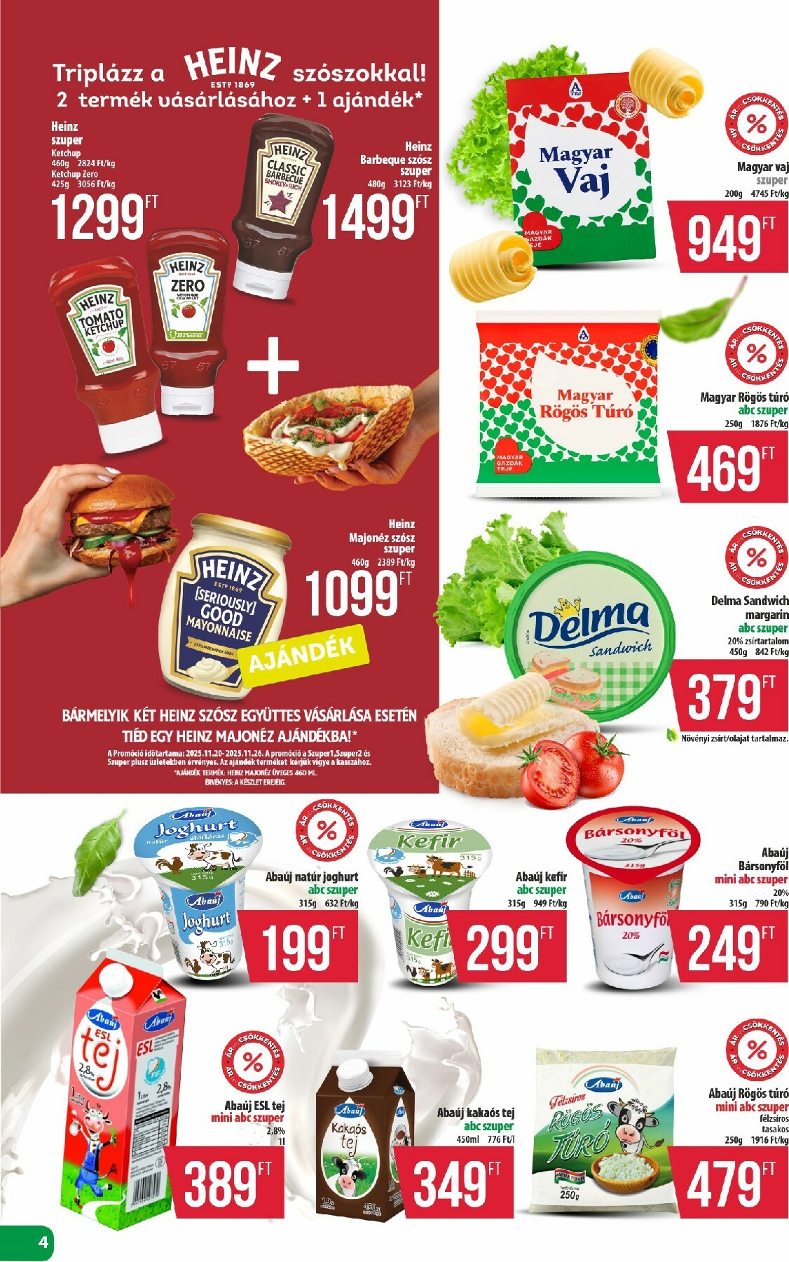 coop - Coop - Észak-Kelet akciós újság, érvényes 11.20. - 11.26. - page: 4