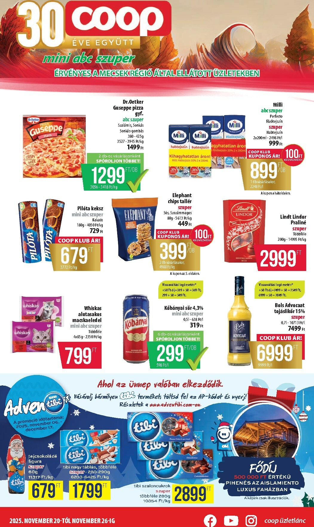 coop - Coop - Mecsek akciós újság, érvényes 11.20. - 11.26.